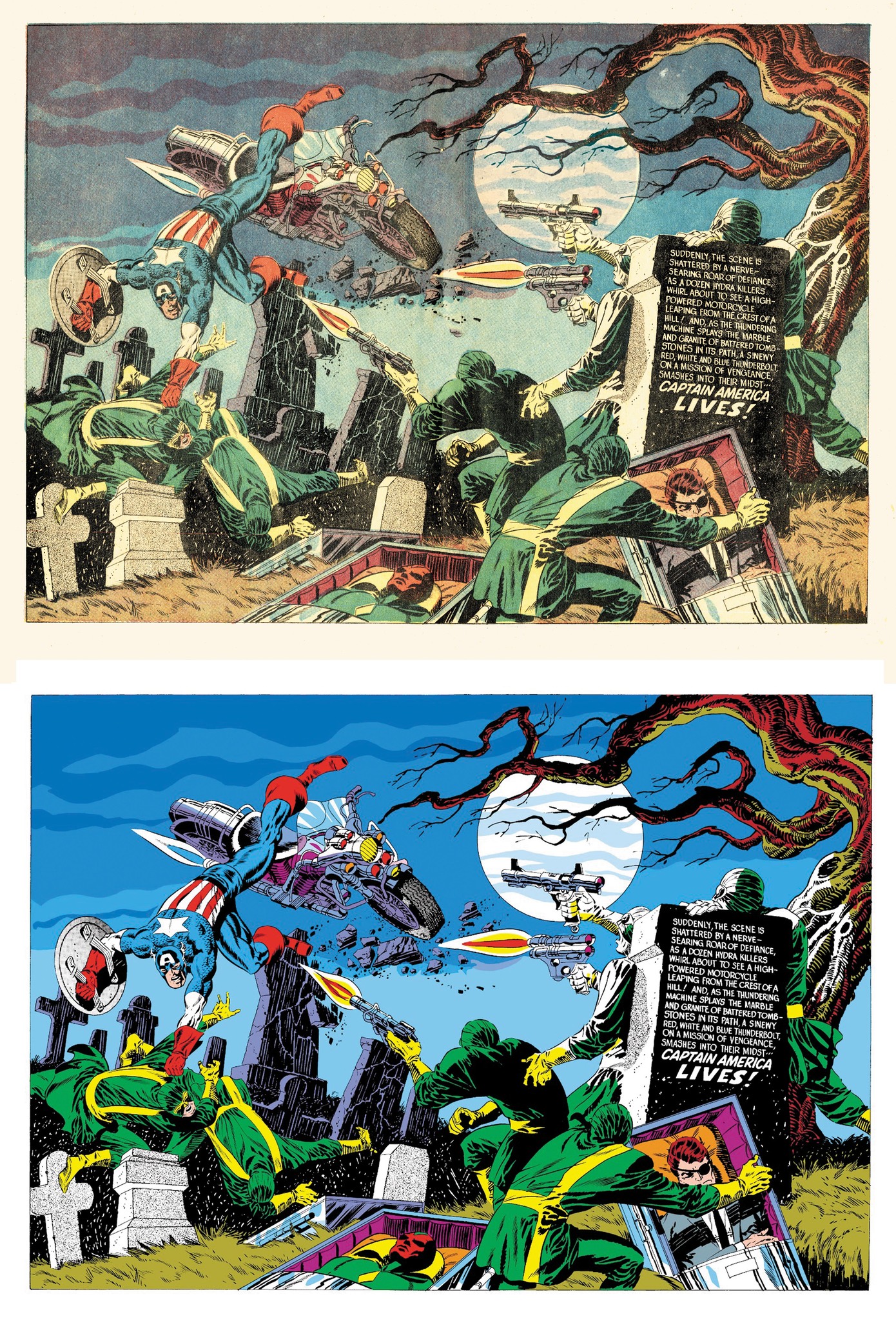 Discovering Alan Weiss' art in Captain America #164