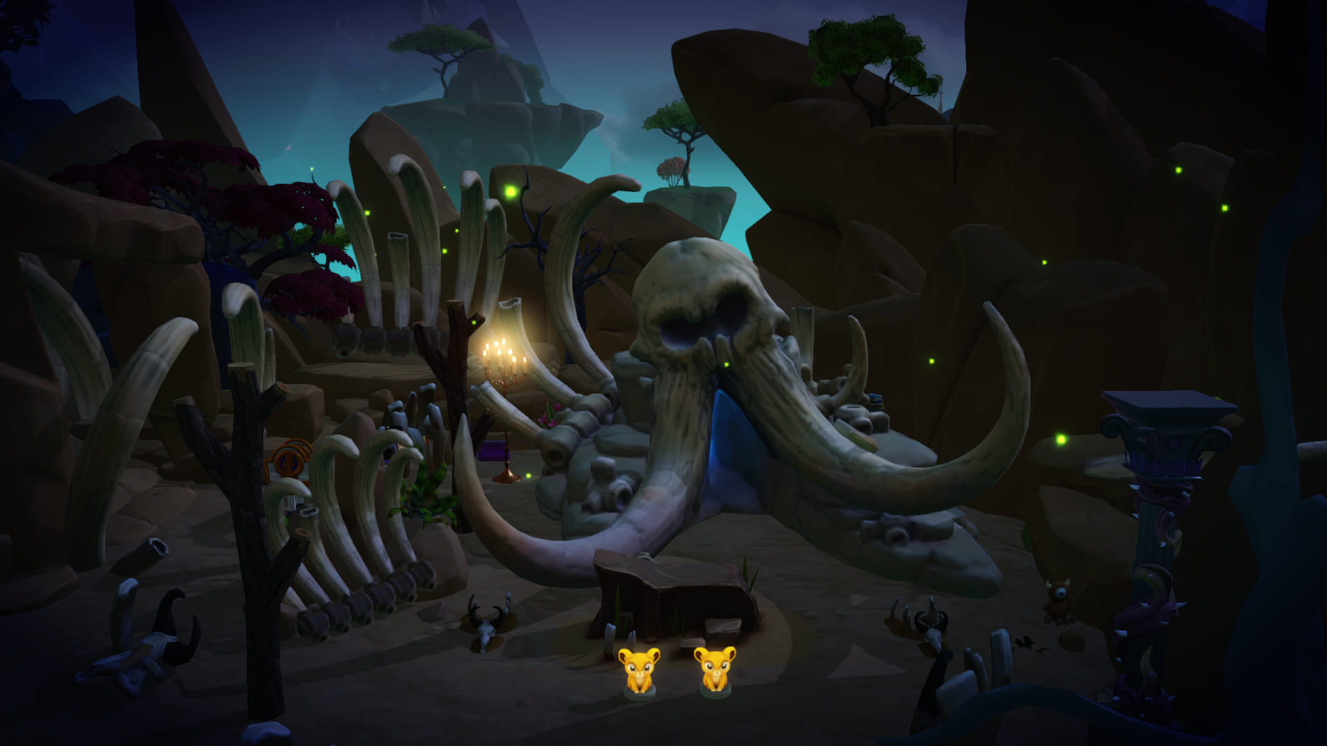 Disney Dreamlight Valley elephant graveyard scene dreamsnap