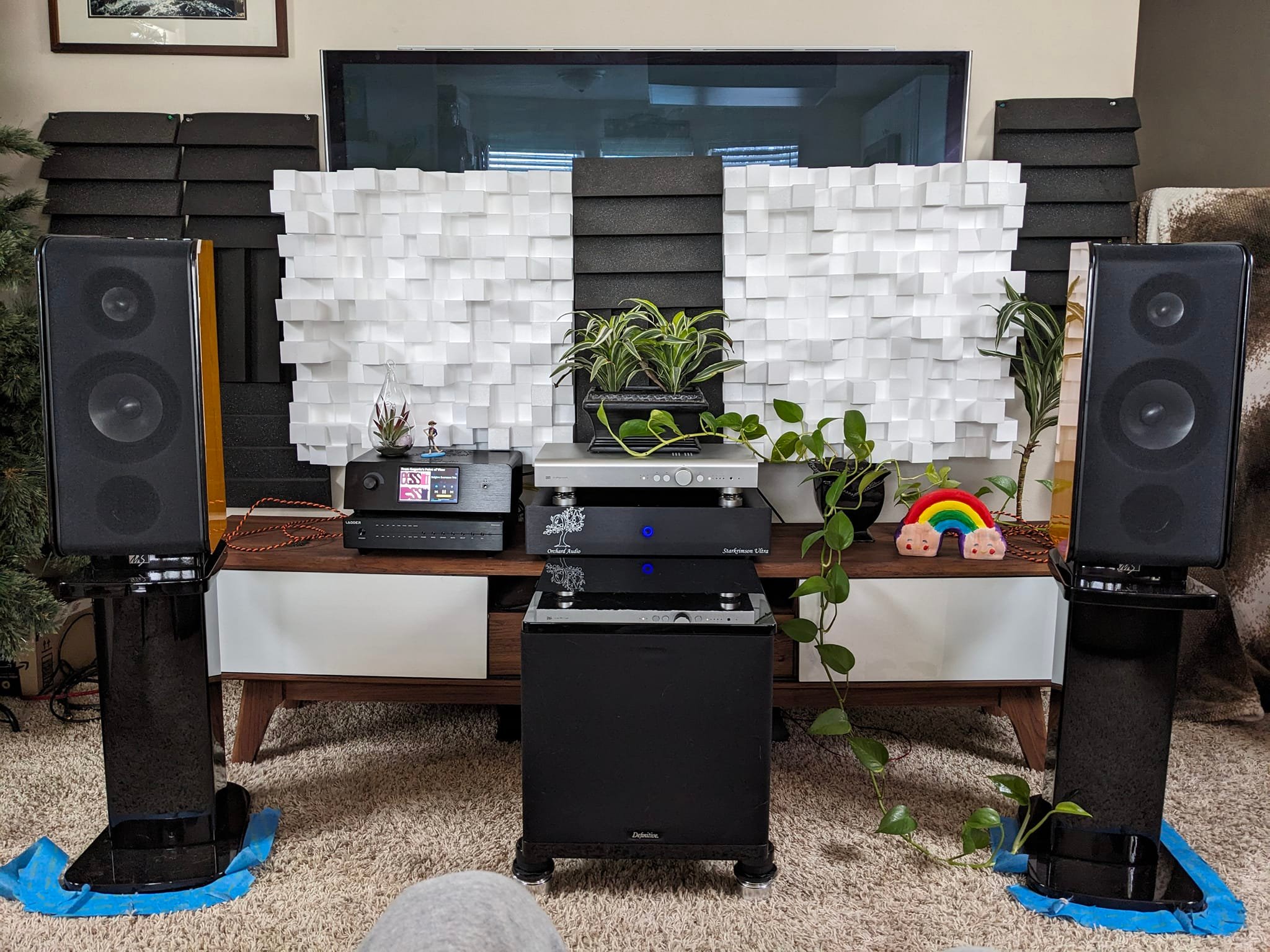 Vicoustic multifuser dc3 skyline diffusers