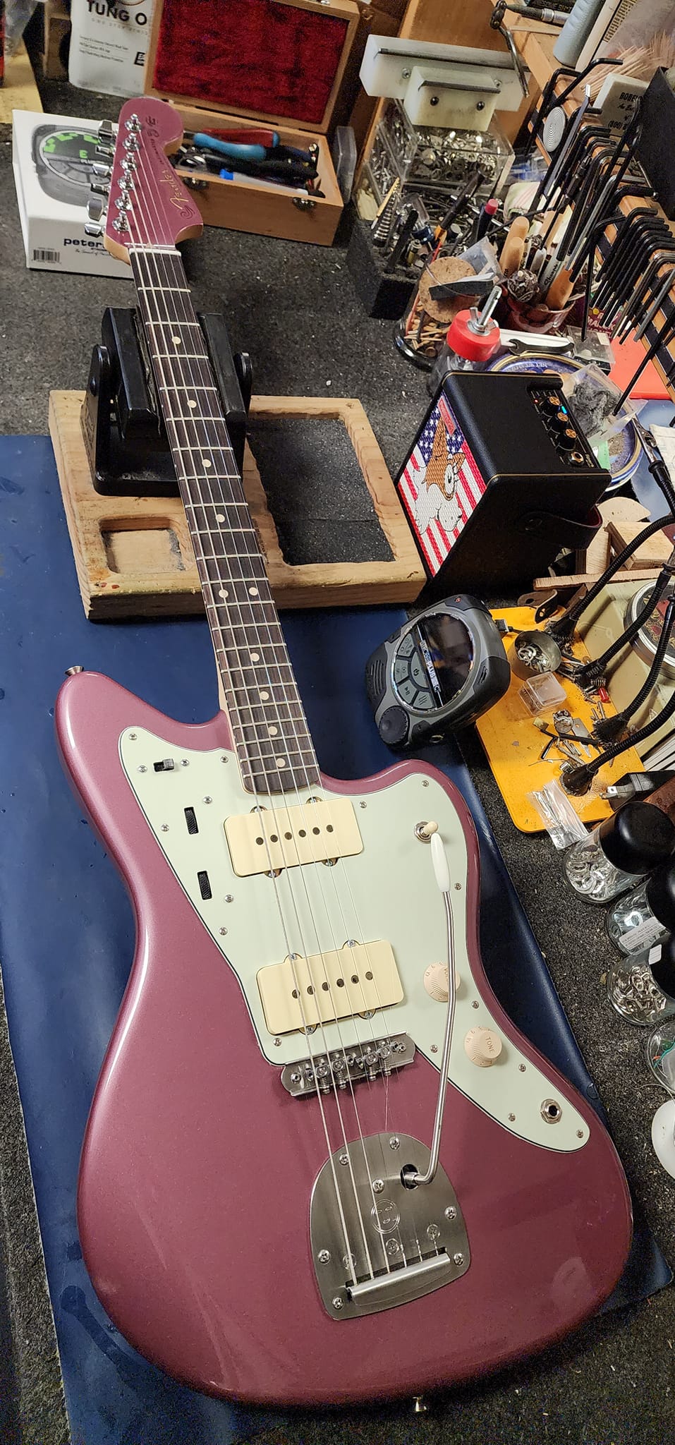 Warmoth Jazzmaster with Mastery Bridge and Tremolo