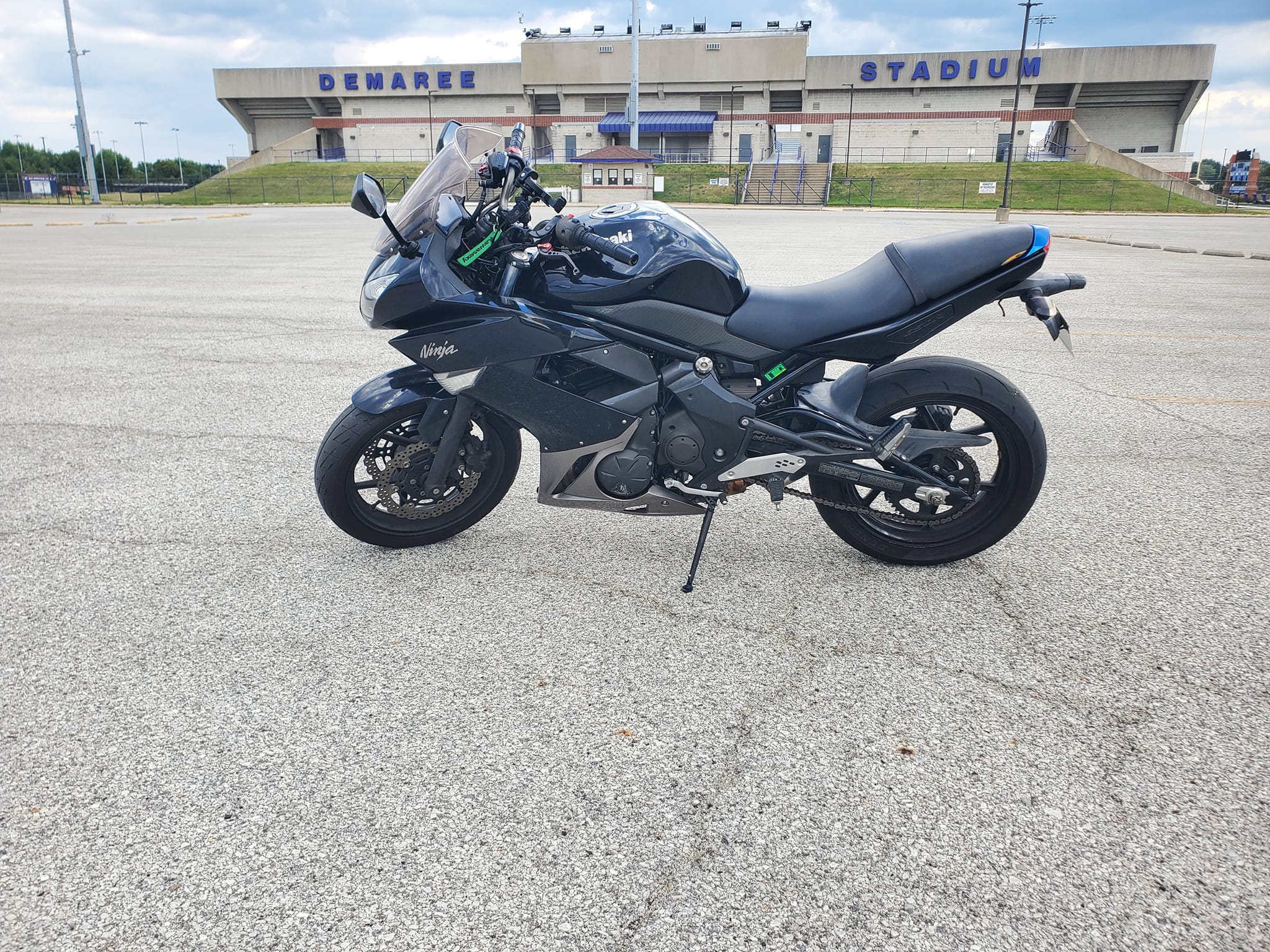 What's the value of a 2010 Ninja 650 with 13026 miles?