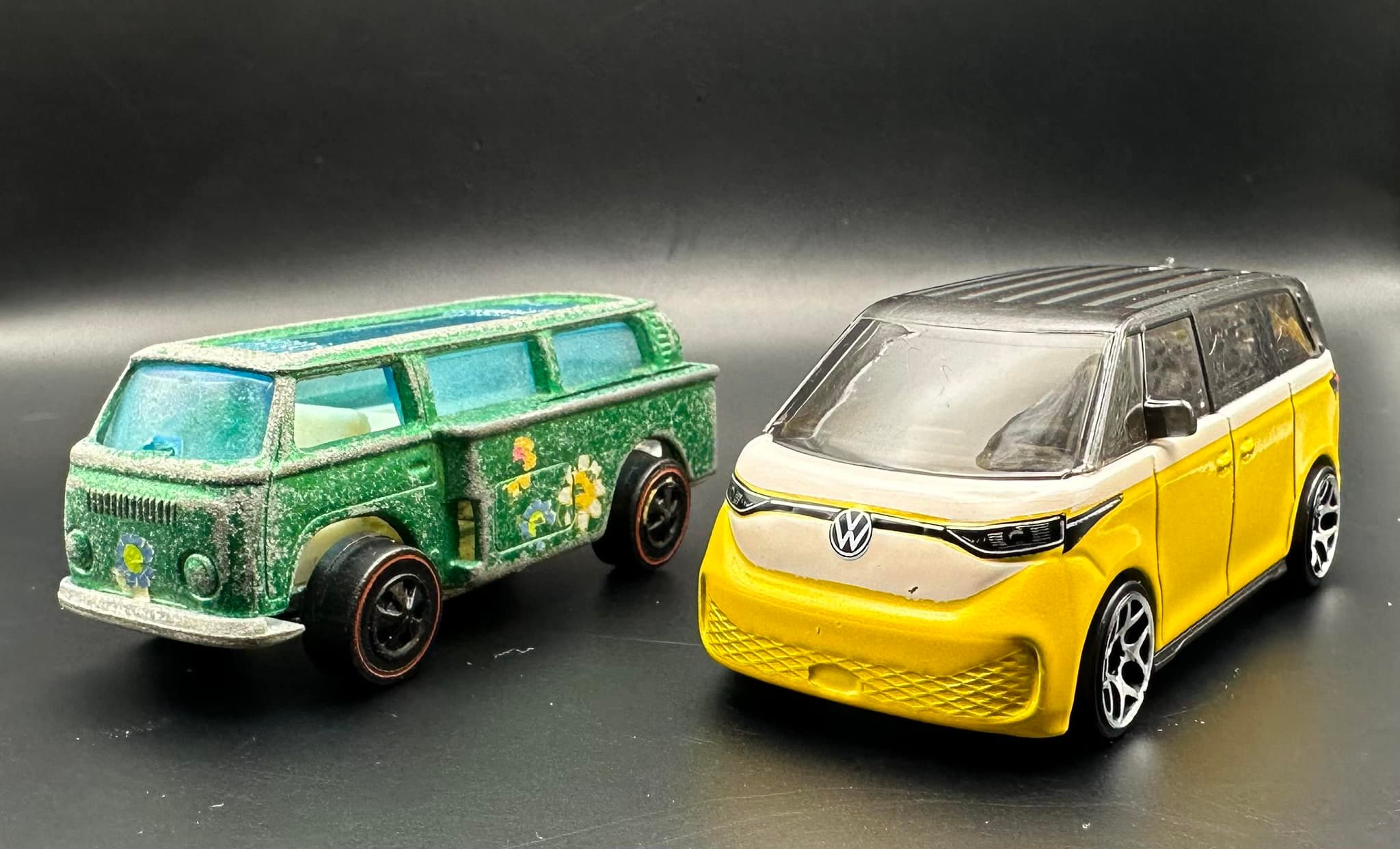 Hot Wheels Volkswagen bus models
