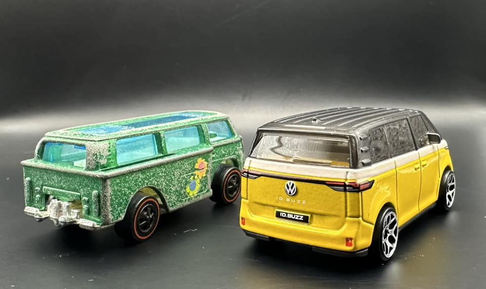 Hot Wheels Volkswagen bus models