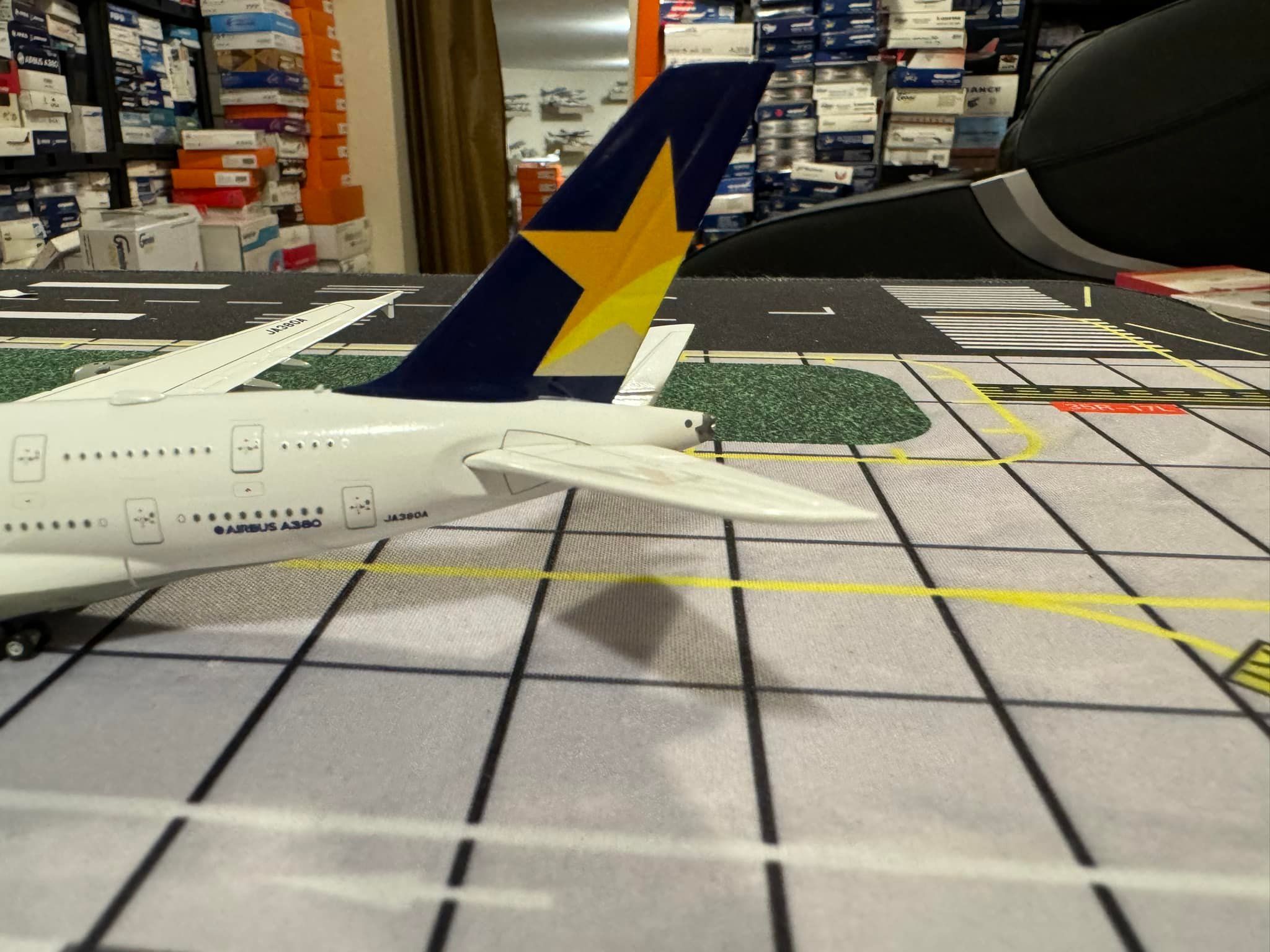 JC Wings 1:400 A380 custom Skymark Airlines Decals by Draw Decals