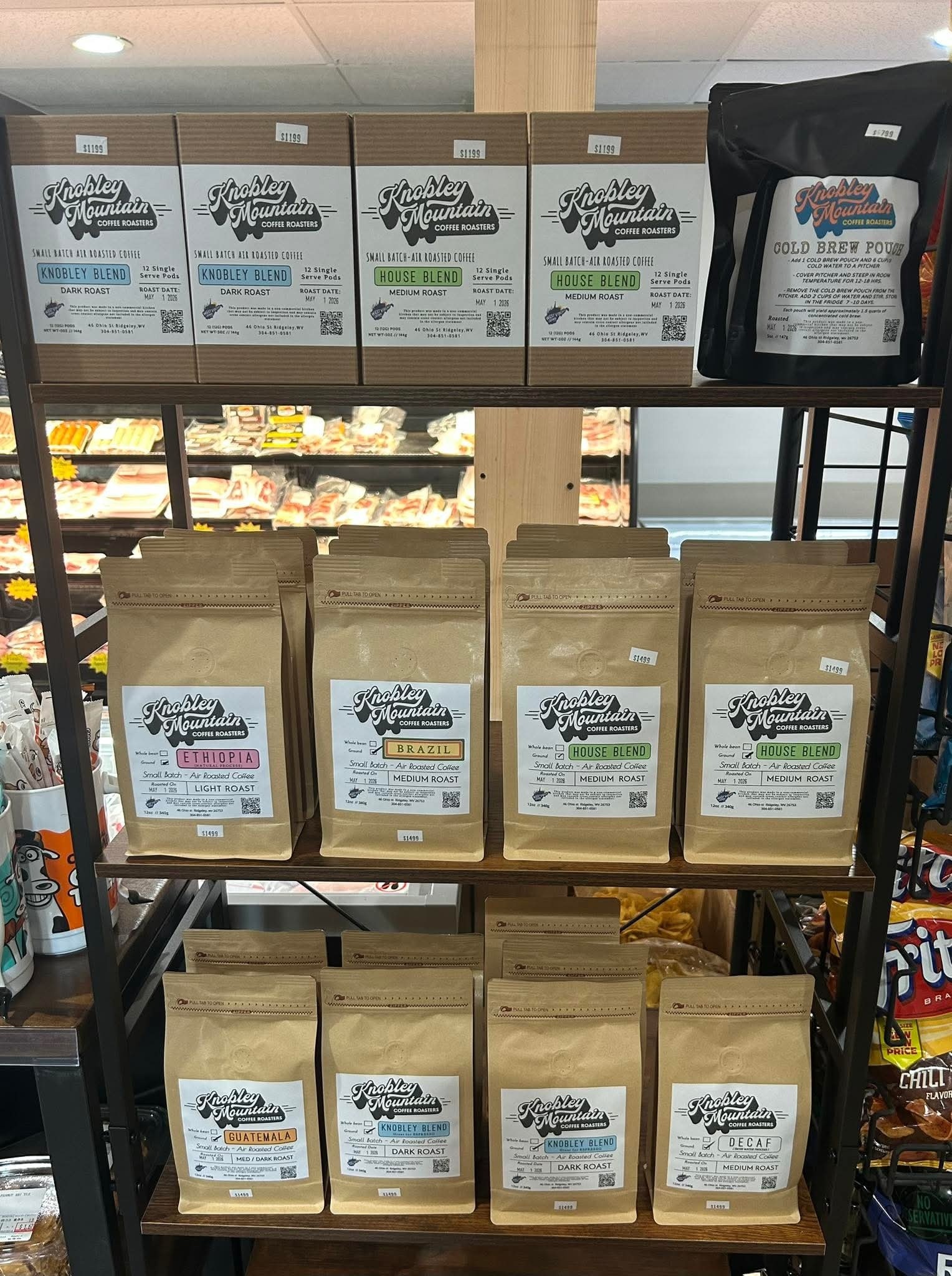 Shanks location has some new goodies!! 😍 Local coffee☕️ and