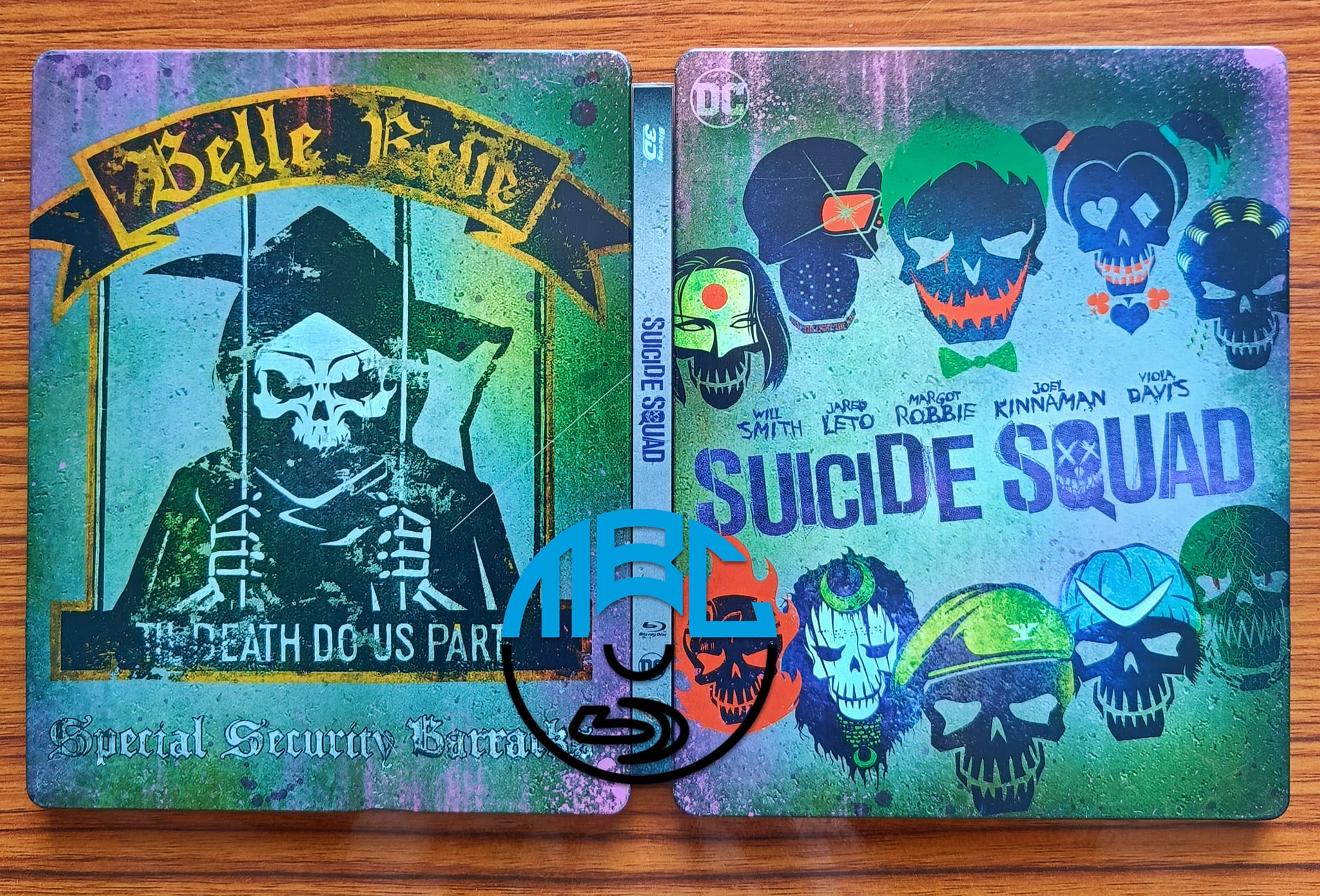 Suicide Squad Steelbook UK Limited Edition Steelbook includes 2D 