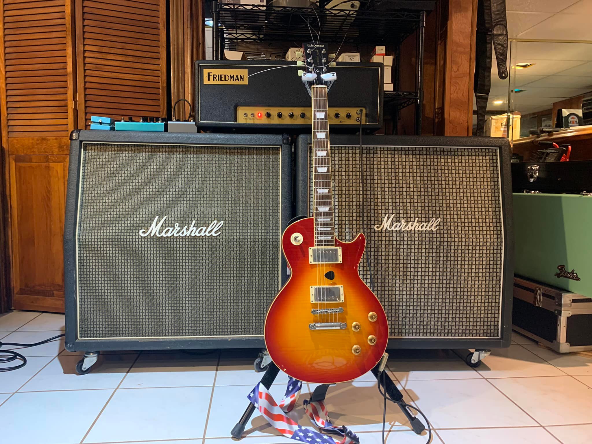 Really nice playing and sounding Edwards LP with stick Seymour