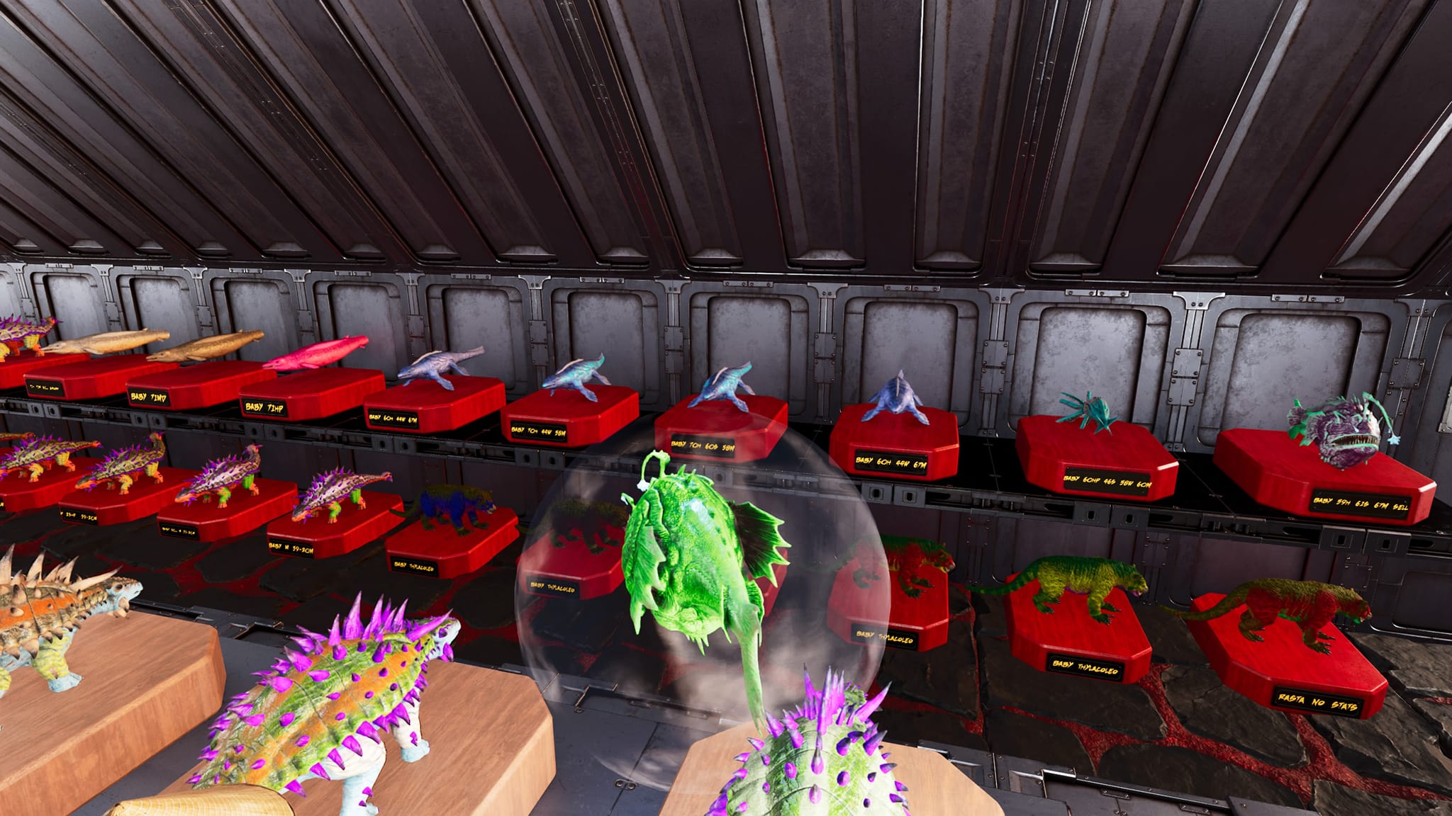 Dino Gasbag Di Ark Survival Ascended (ASA) - PVE - Nuovo Per PC/PS5/Xbox - Server Ufficiale