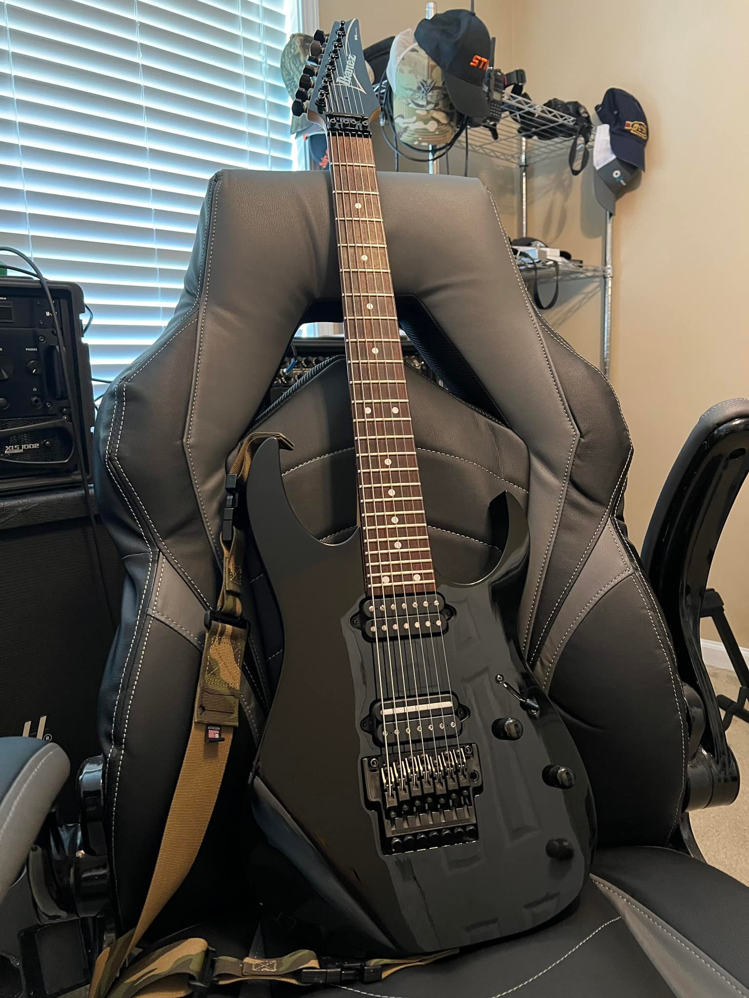Ibanez rg7620 parts build in black, a cost-effective alternative