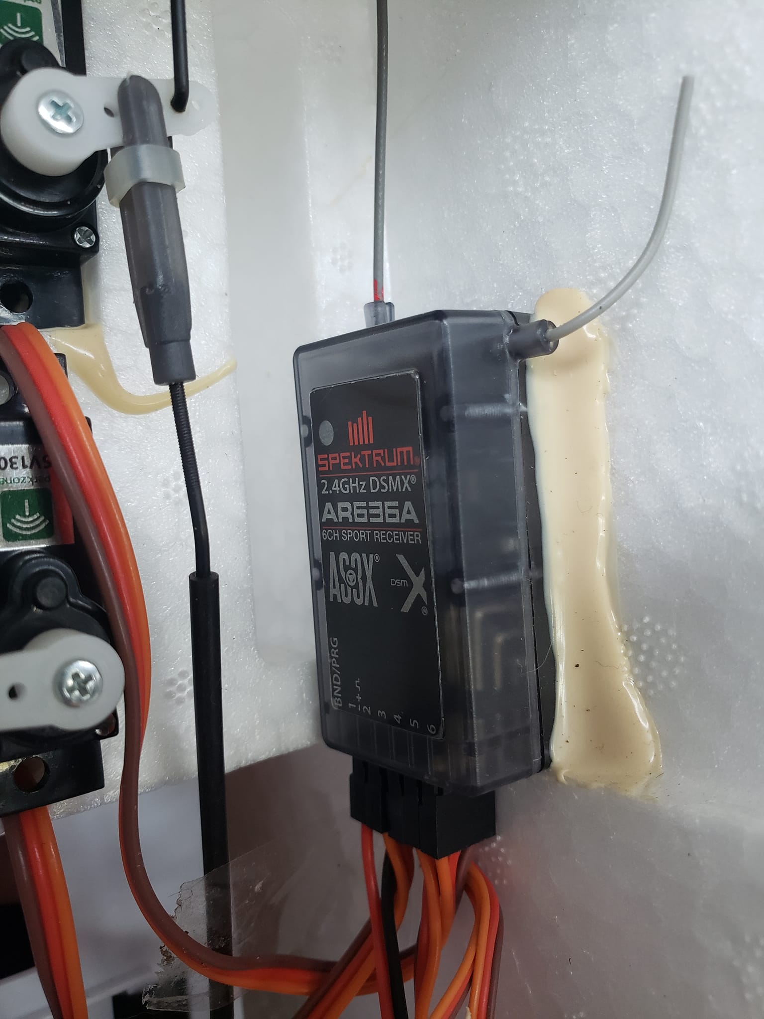 Troubleshooting Spektrum AR636B receiver with DX6E transmitter