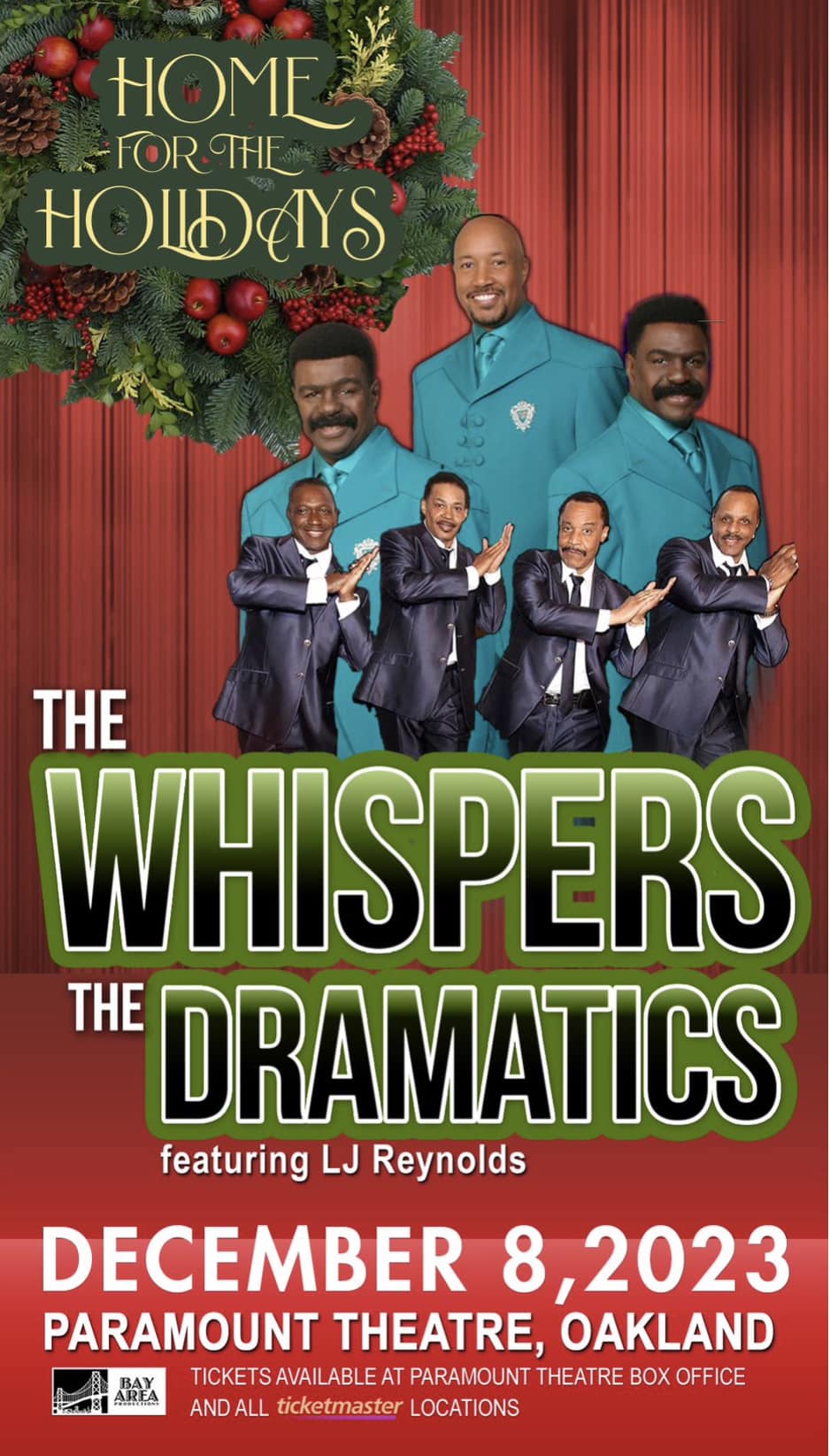 Experience the legendary sound of The Dramatics featuring L.J