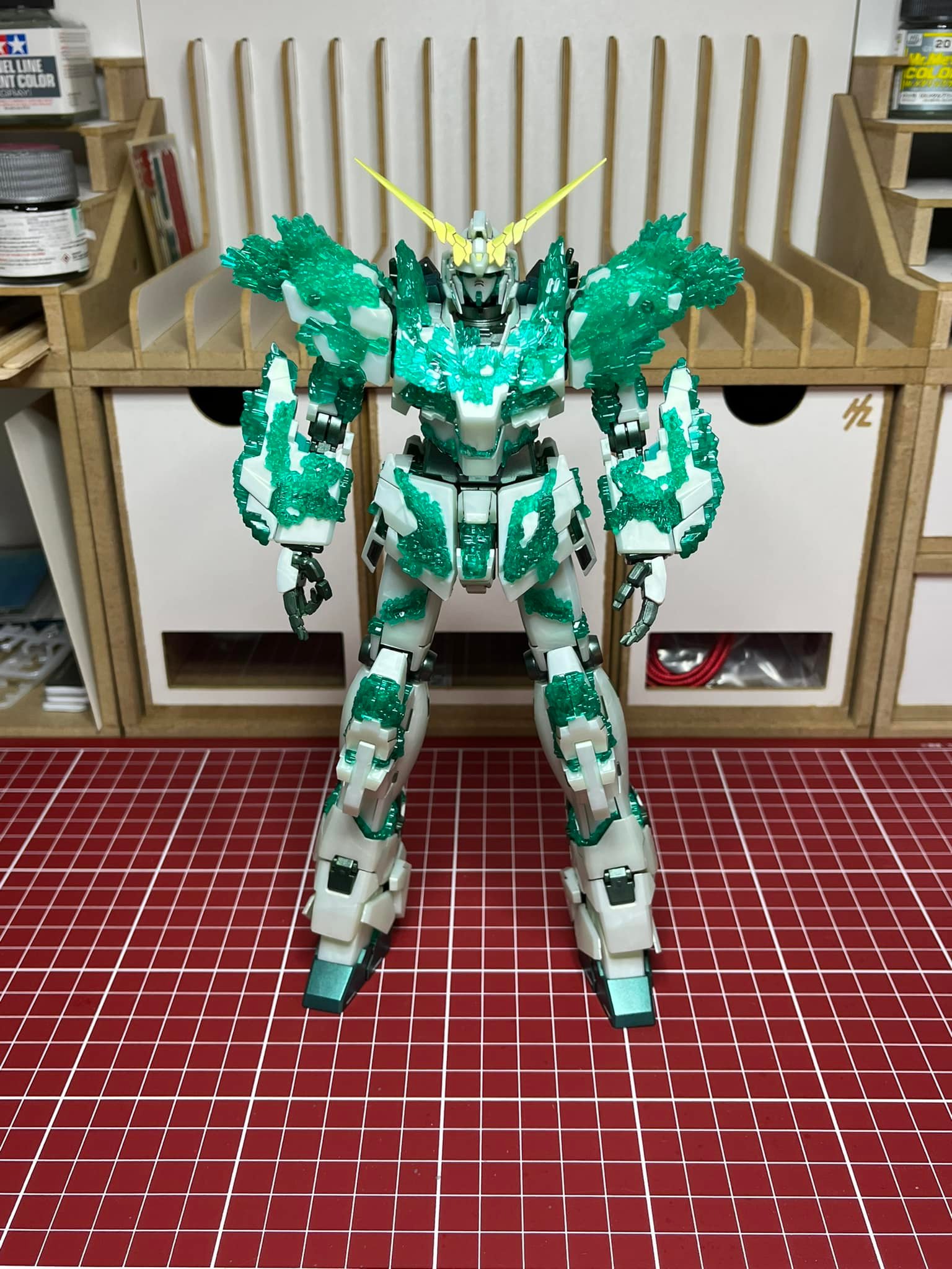 Unicorn Gundam 3D Crystal