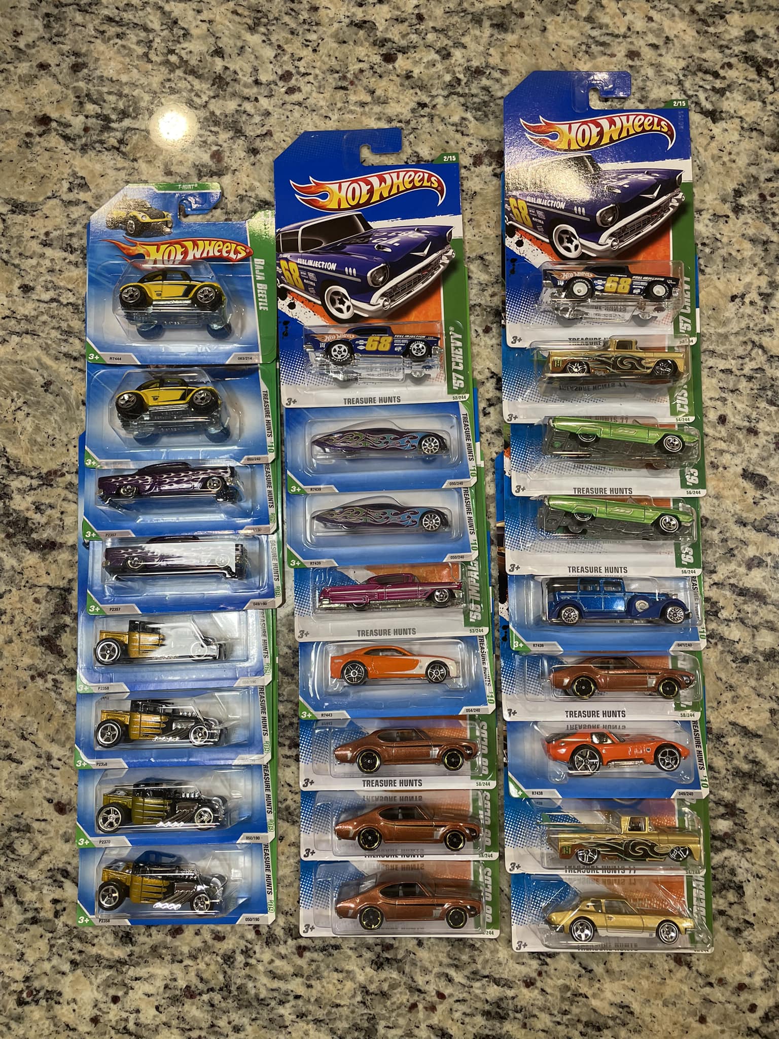 Hot Wheels Treasure Hunt Set 2003 Complete In Box