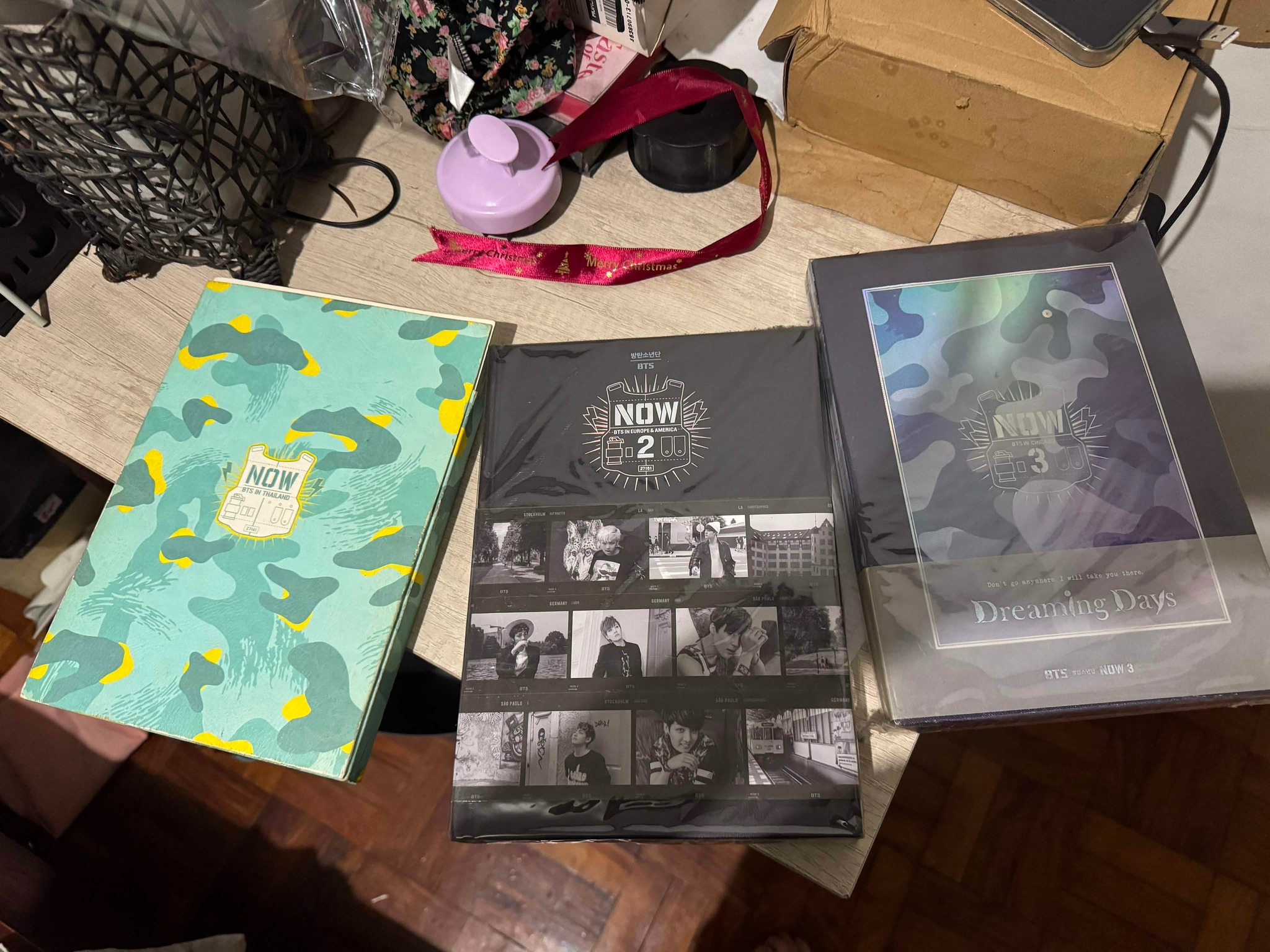 BTS Now 1, 2, 3 DVD sets for sale in Philippines