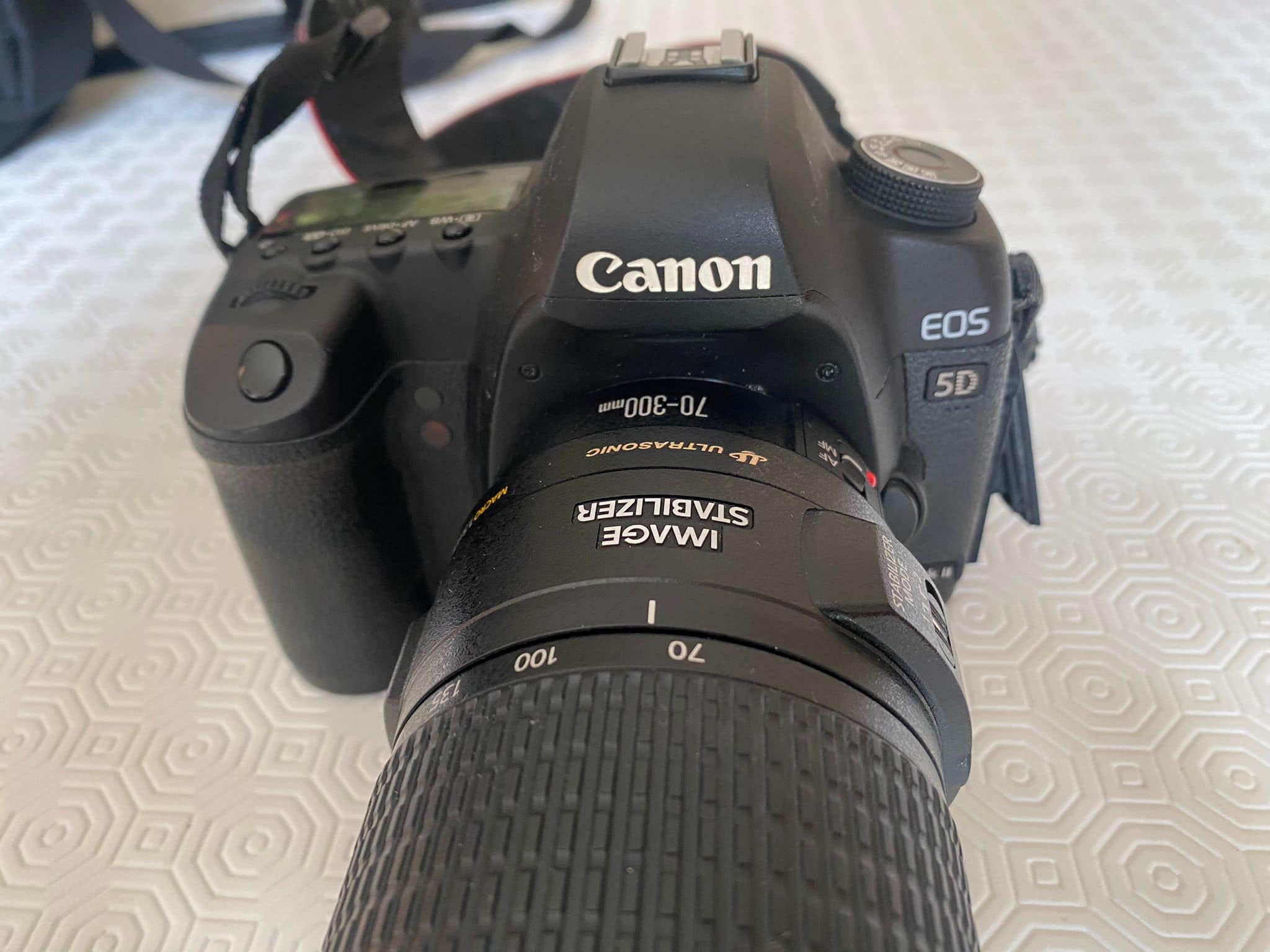 Cannon 5d Mark ii, Camera with 50mm lense and 70- 300mm lense, 3 