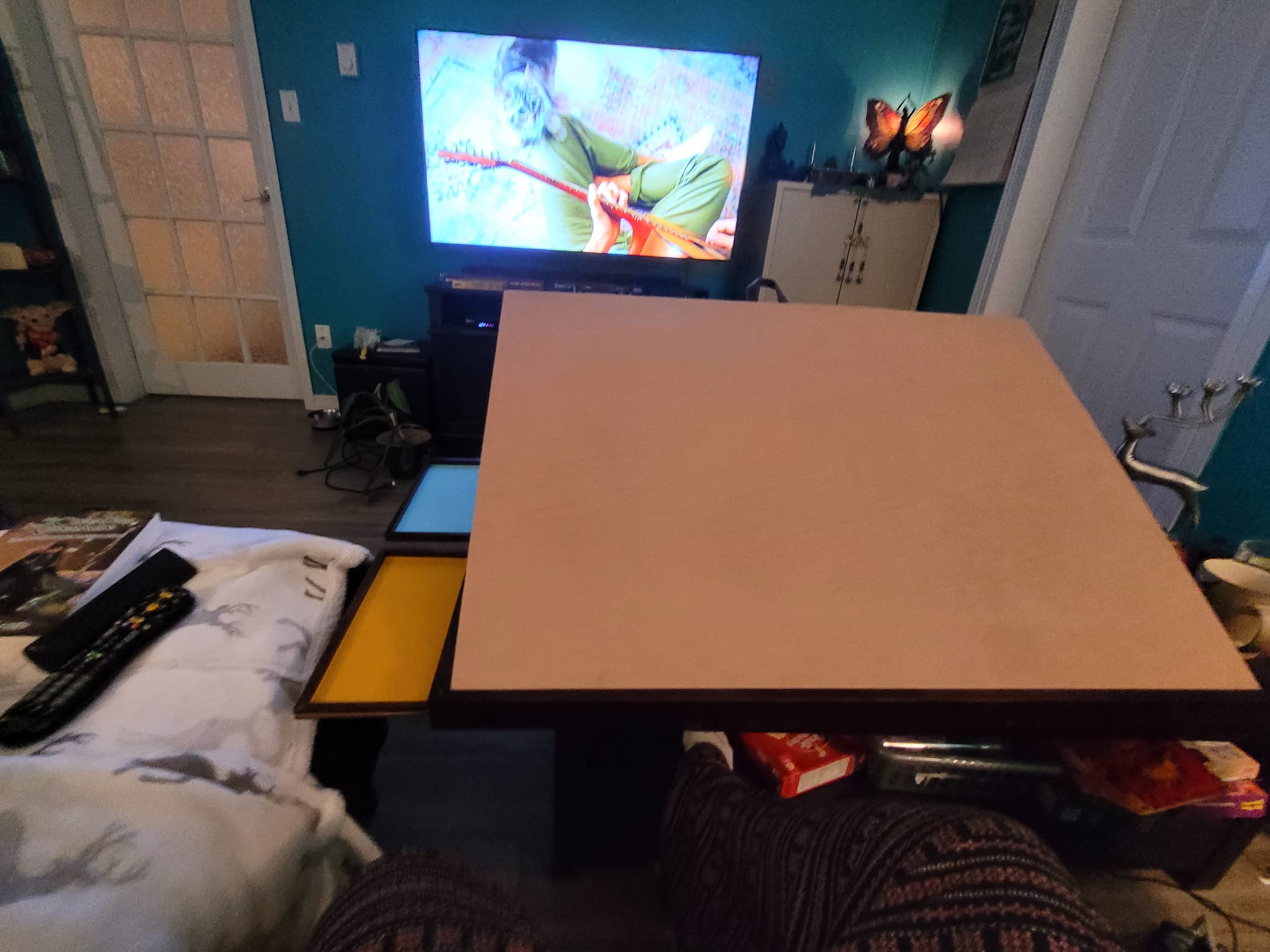 Table De Puzzle Inclinable Et Rotative Becko US Pour 1500 Pièces, Avec 6 Tiroirs Colorés, Housse De Protection, Plateau Léger En Feutre, Ergonomique Et Portable