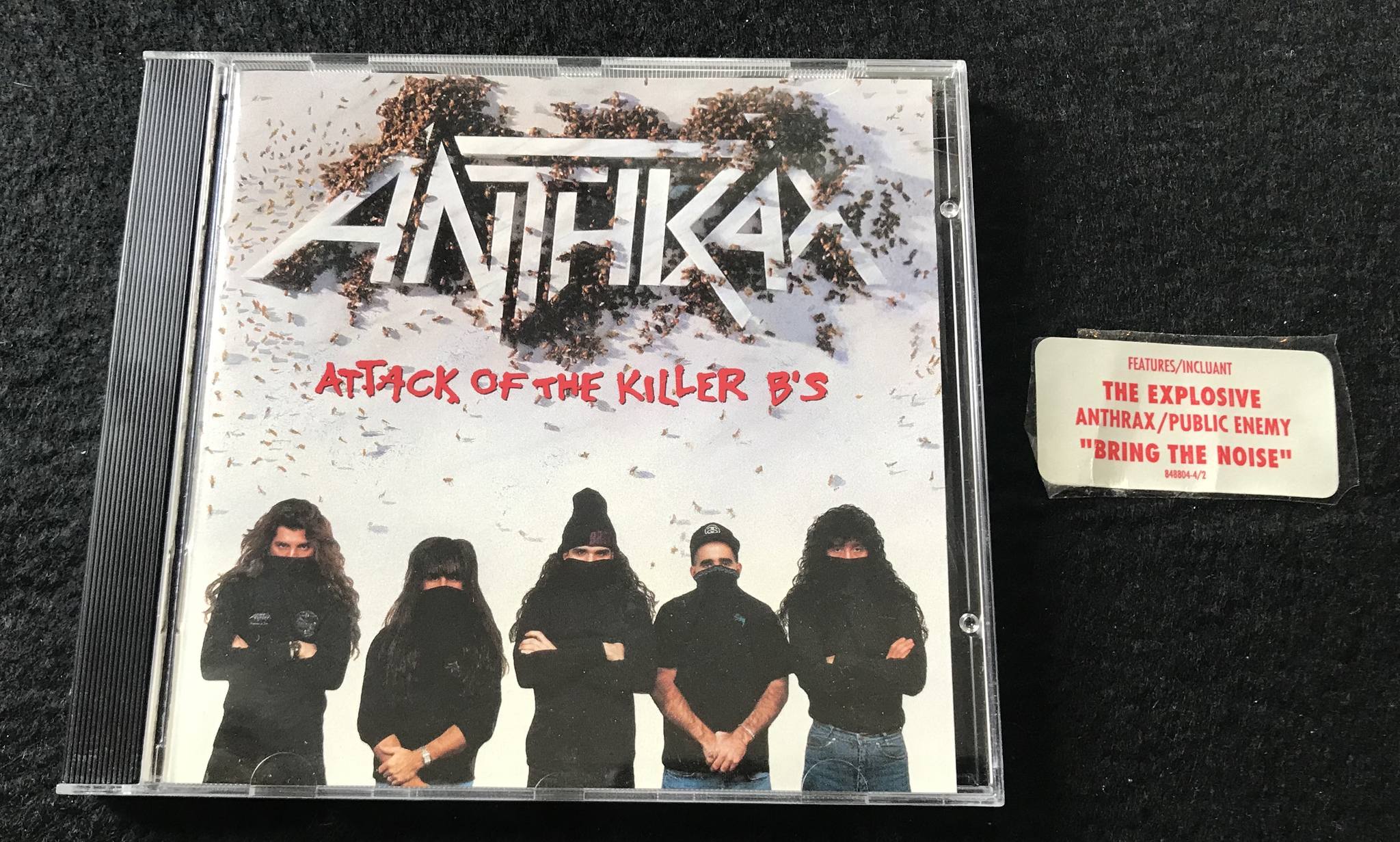 Anthrax's rap cover of Public Enemy's song