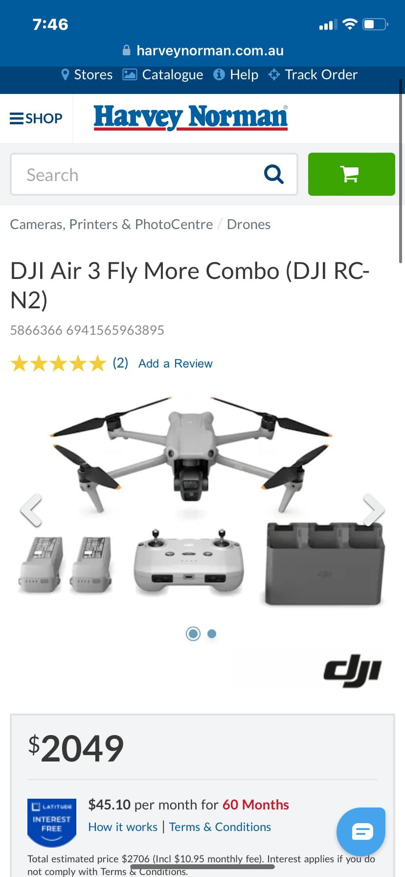 Système Largage O'woda 100g Système Airdrop Pour DJI Mini 3 / Mini 3 Pro - Lanceur Charge Utile 100g Accessoire Livraison Drone