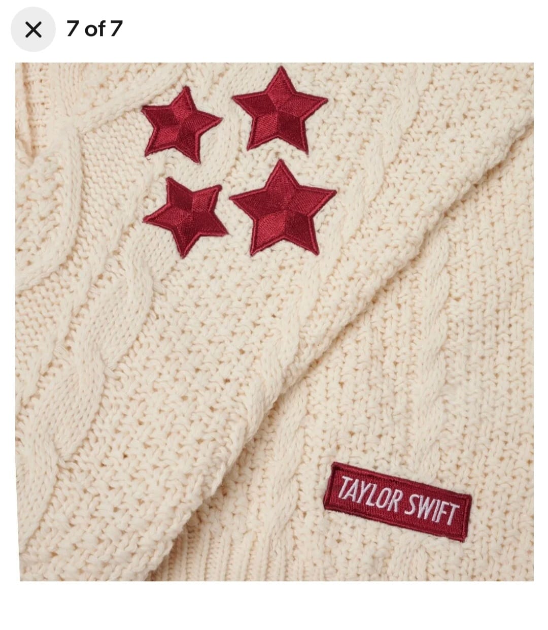 Is this the actual Taylor Swift red cardigan?