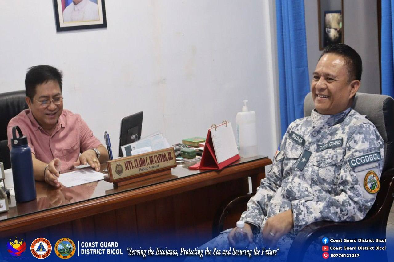IN PHOTOS: Commander of Coast... - Coast Guard District Bicol | Facebook