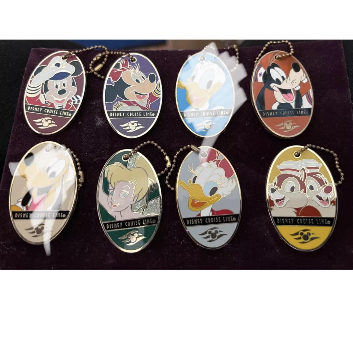 Where to find Disney Cruise Line luggage tag pins for sale?