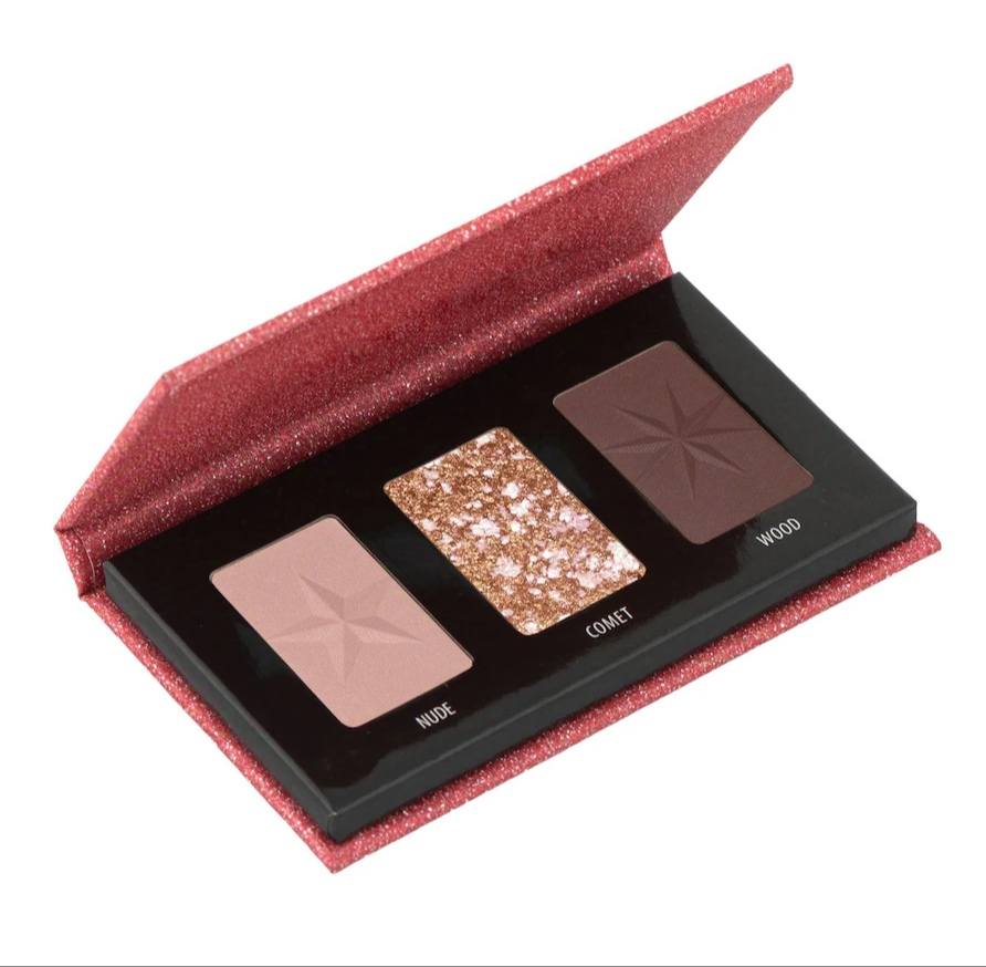 Palette Maquillage NOCIBÉ Winter Festive Look - Ombres à Paupières Et Enlumineurs, Assortiment De Couleurs, Neuve