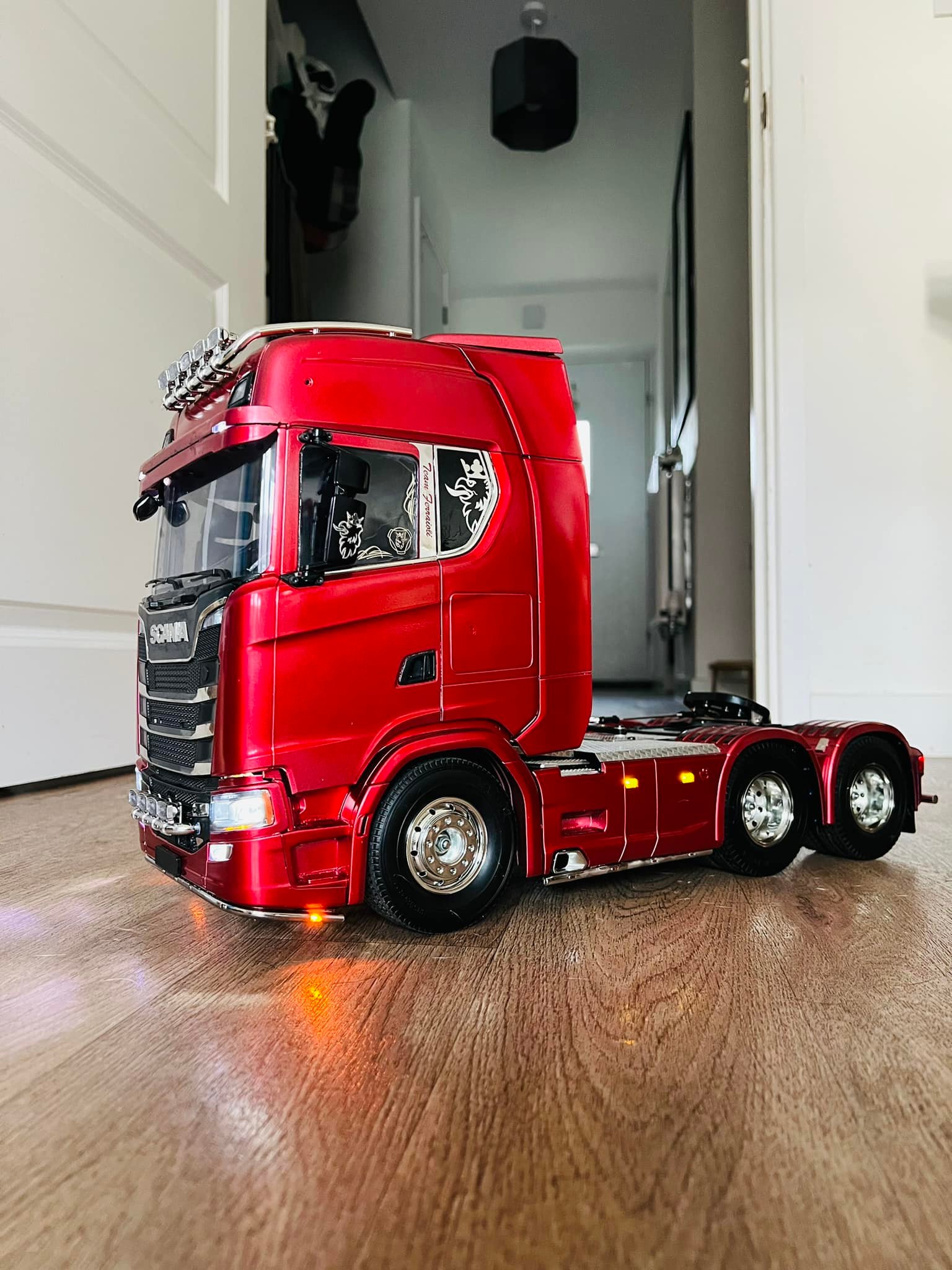 1/14 Truck Scania R620 R470 Full Drive 6X6 Metal Chassis Frame High ...