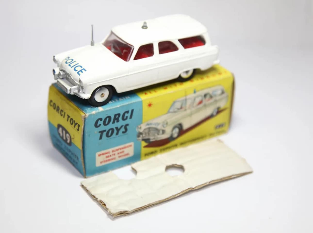 Corgi Toys Austin Mini Countryman #485 In March 1965, a month