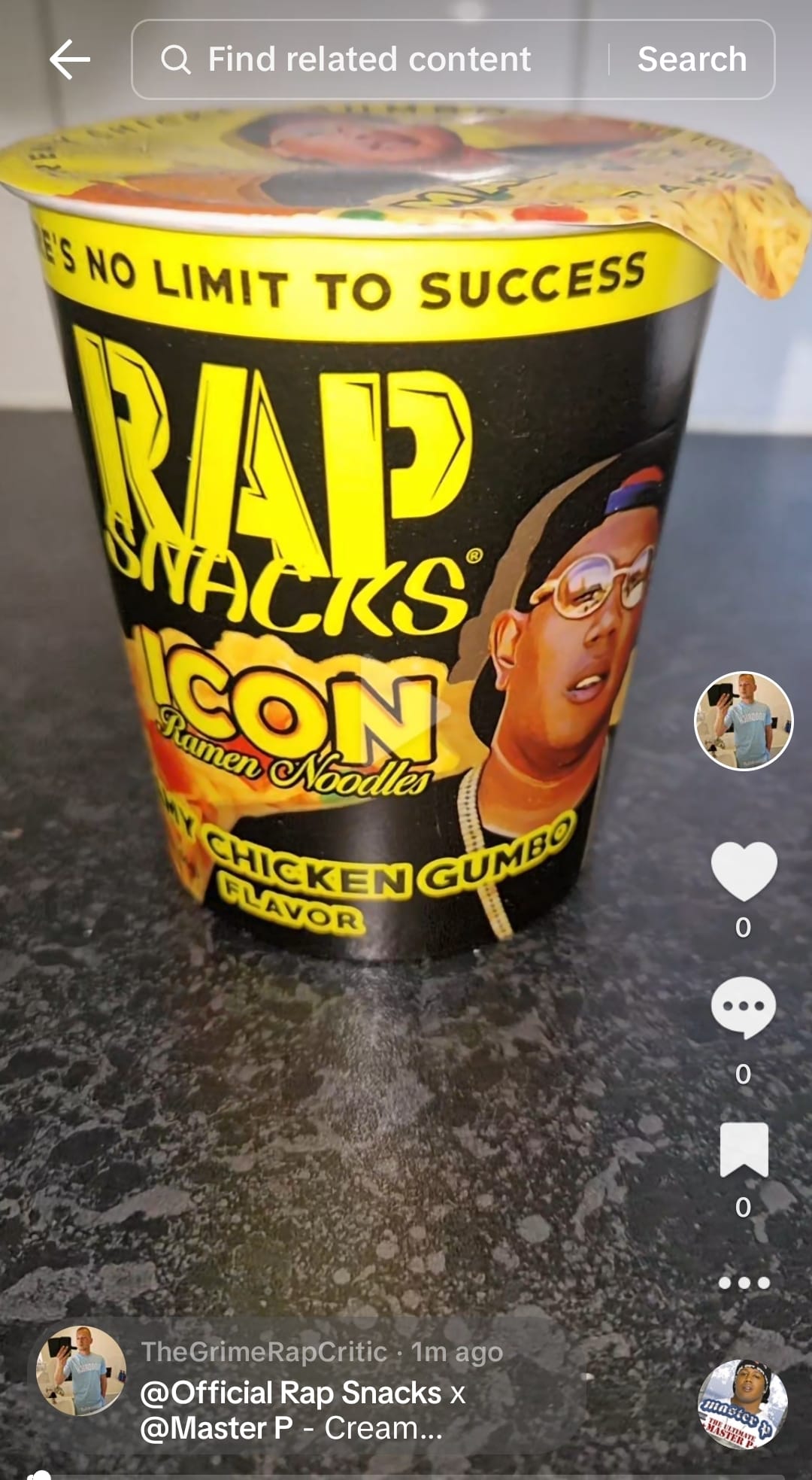 Ramen and Instant Noodle Hacks | Rap Snacks x Master P - Creamy Chicken ...