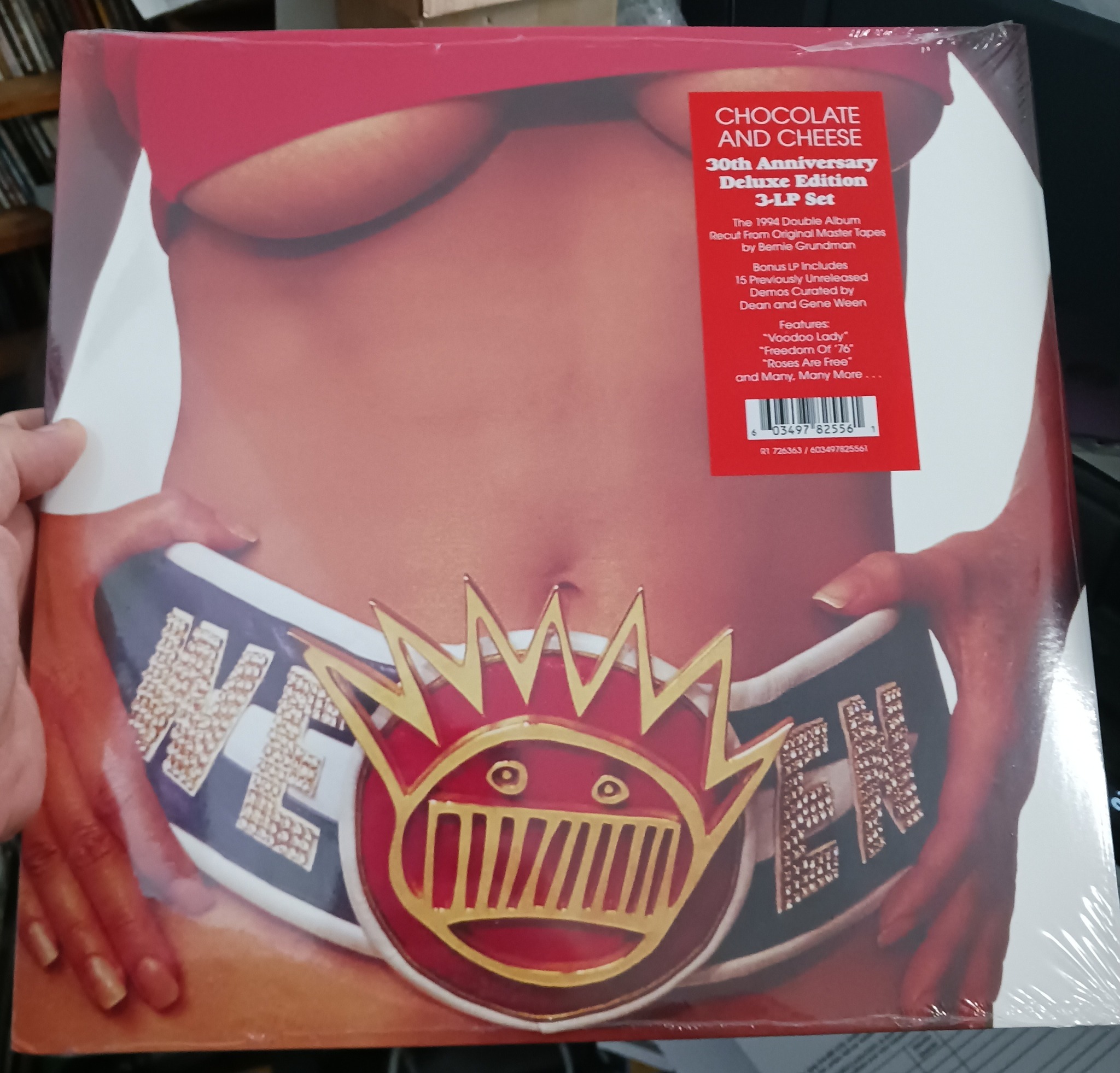 Ween's Chocolate and Cheese deluxe edition on vinyl