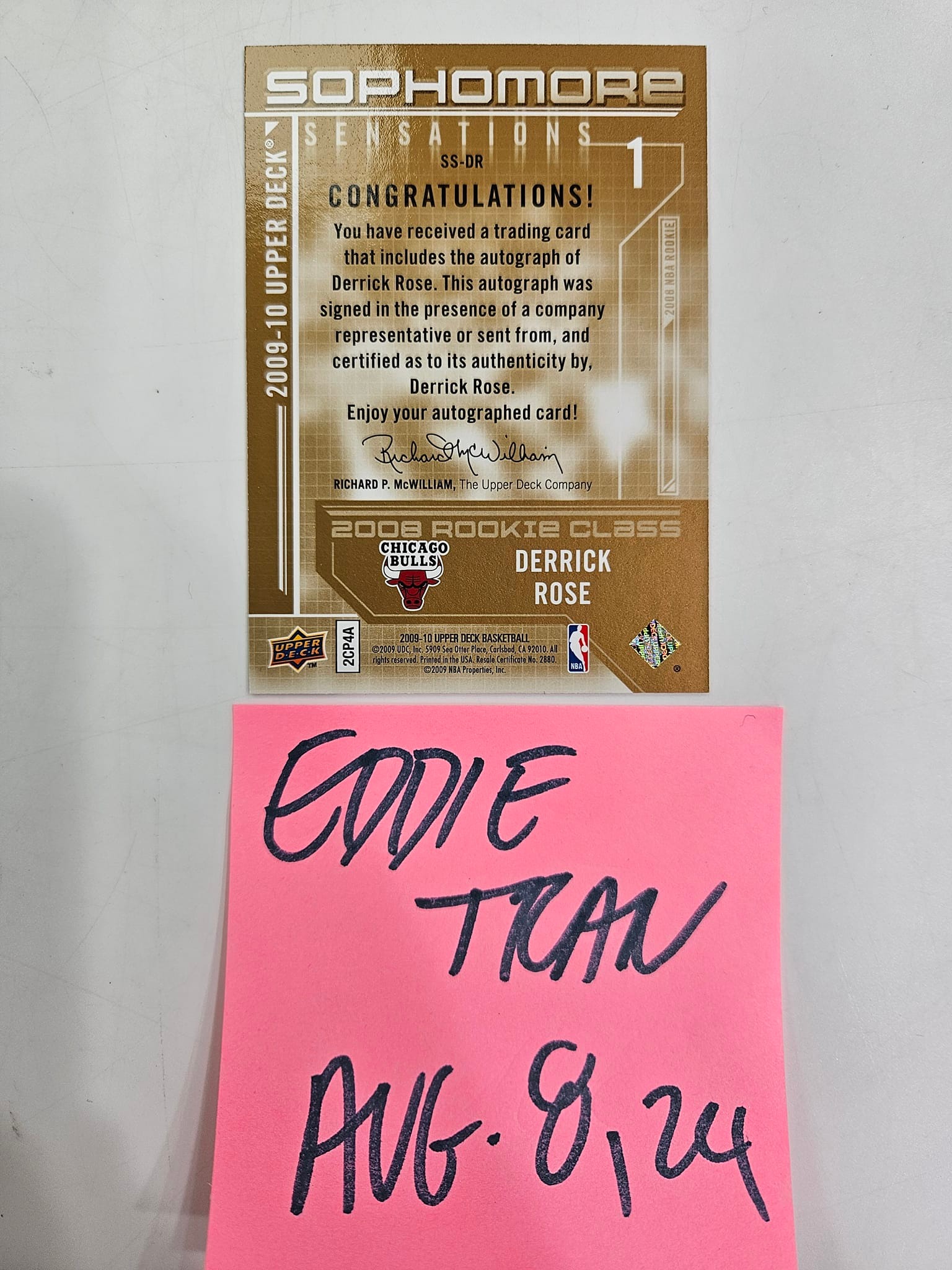 Julian Strawther Rookie Ticket Card 05/10