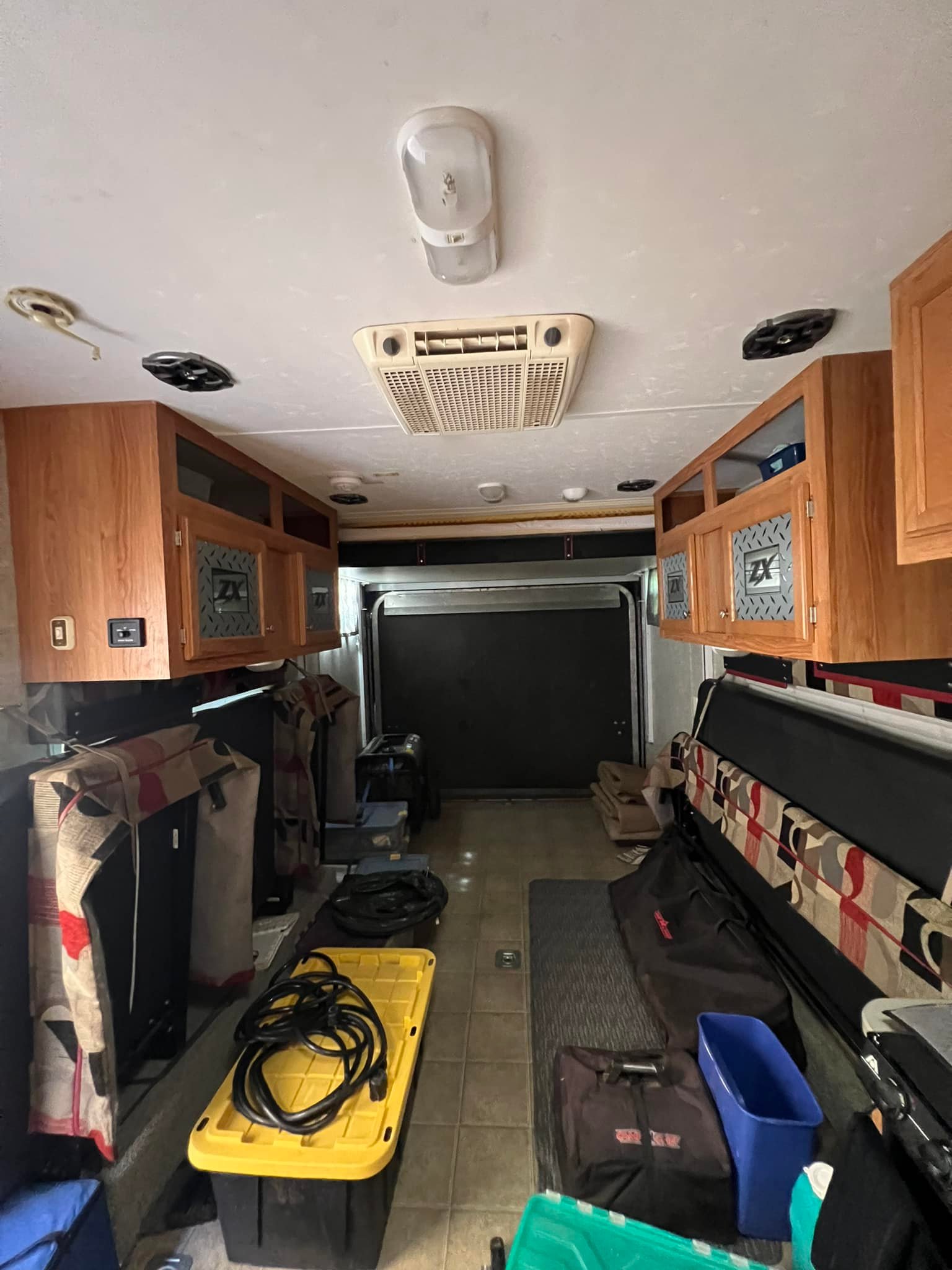 2006 Jayco Octane ZX 28FT Toy Hauler Some Slight Damage On Side Of