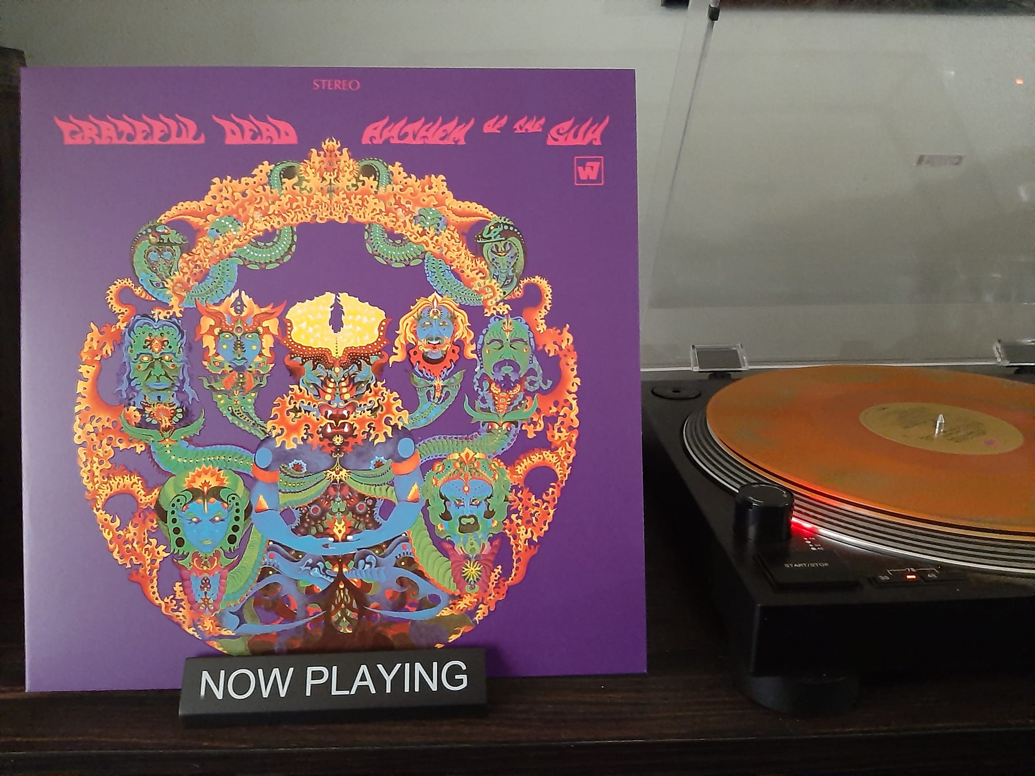 Grateful Dead's Anthem of the Sun on colored vinyl