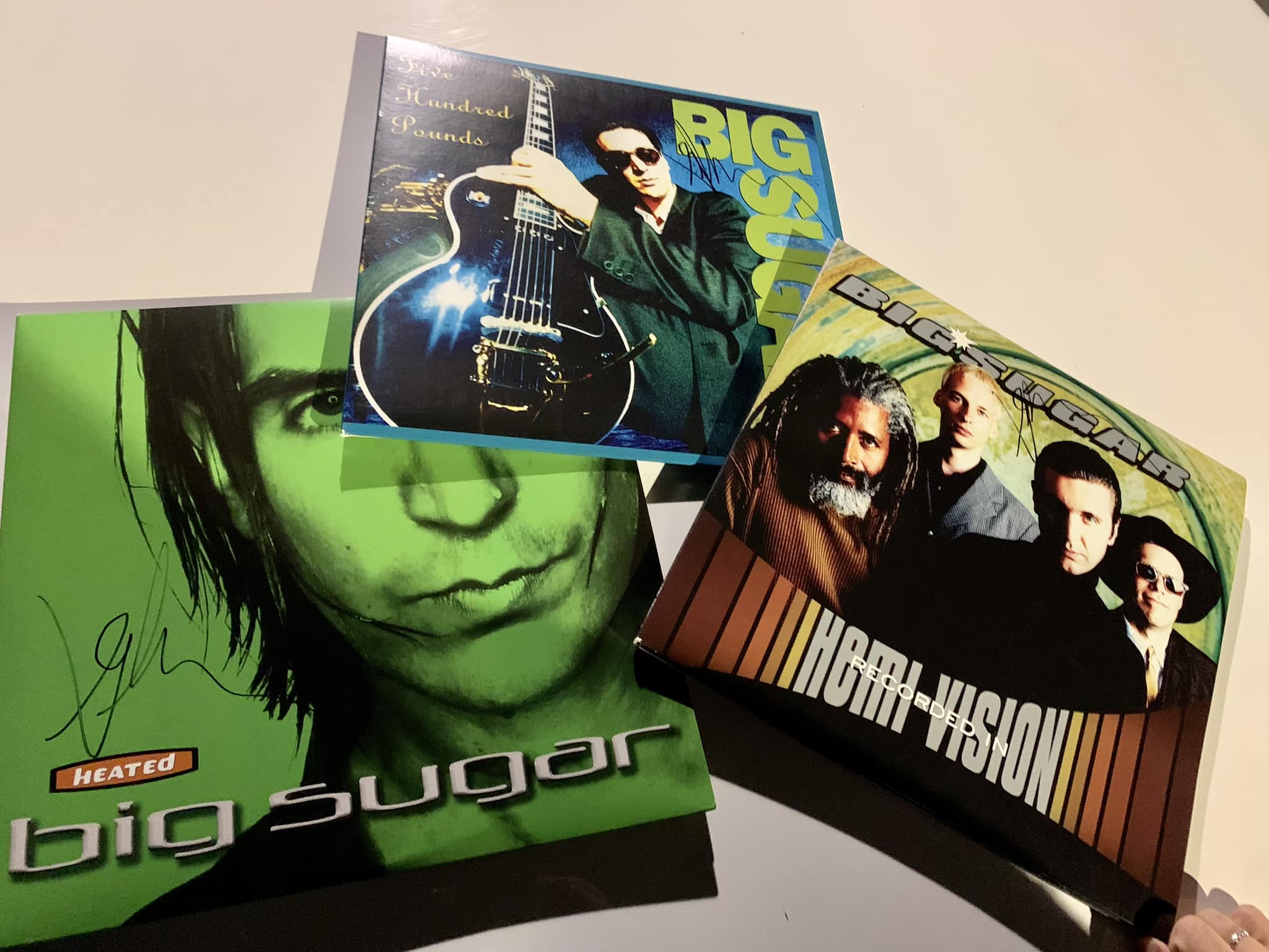 autographed canadian disc collection