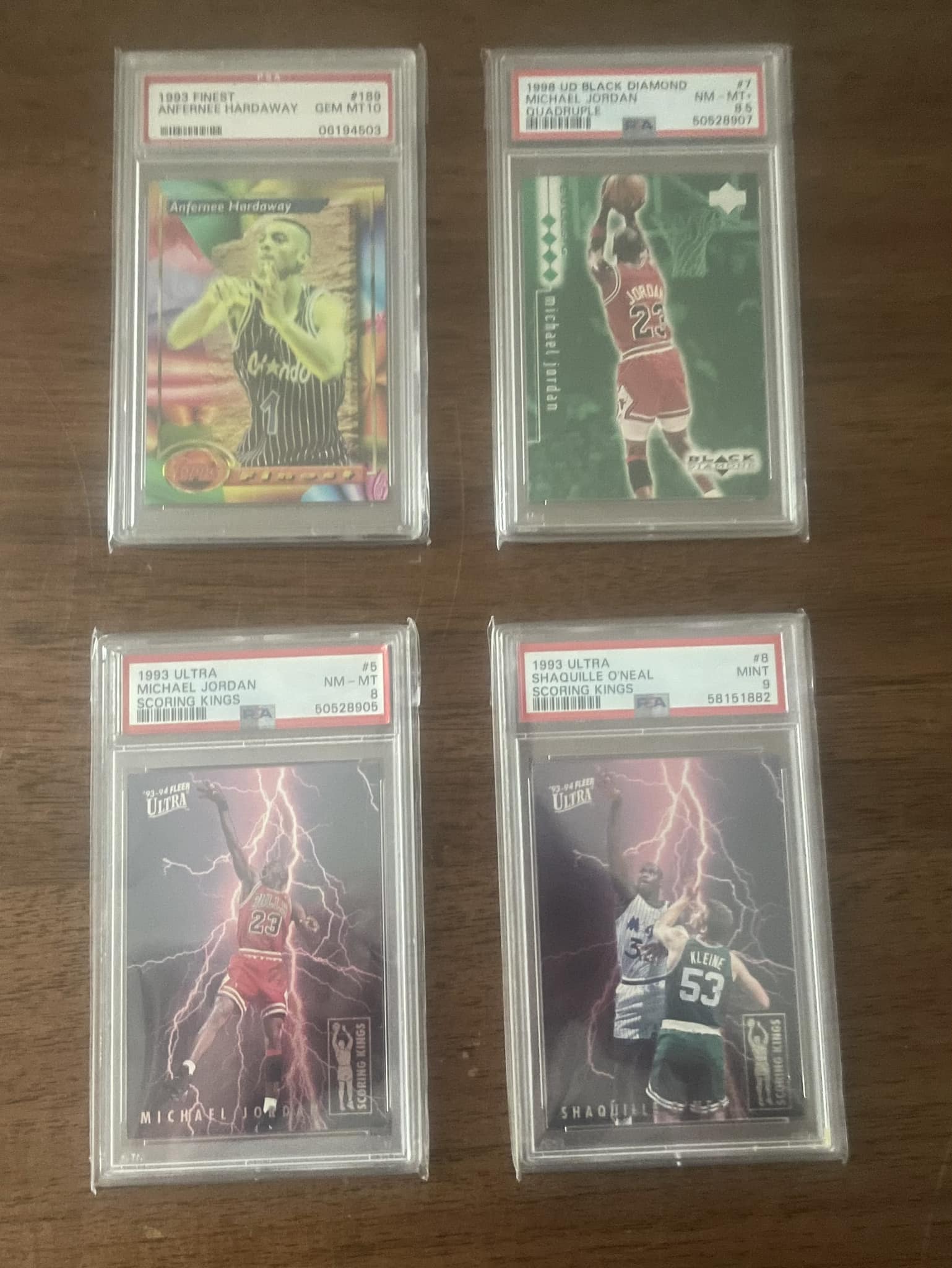 Collecting complete 90s sports card sets, especially 1998 Upper 