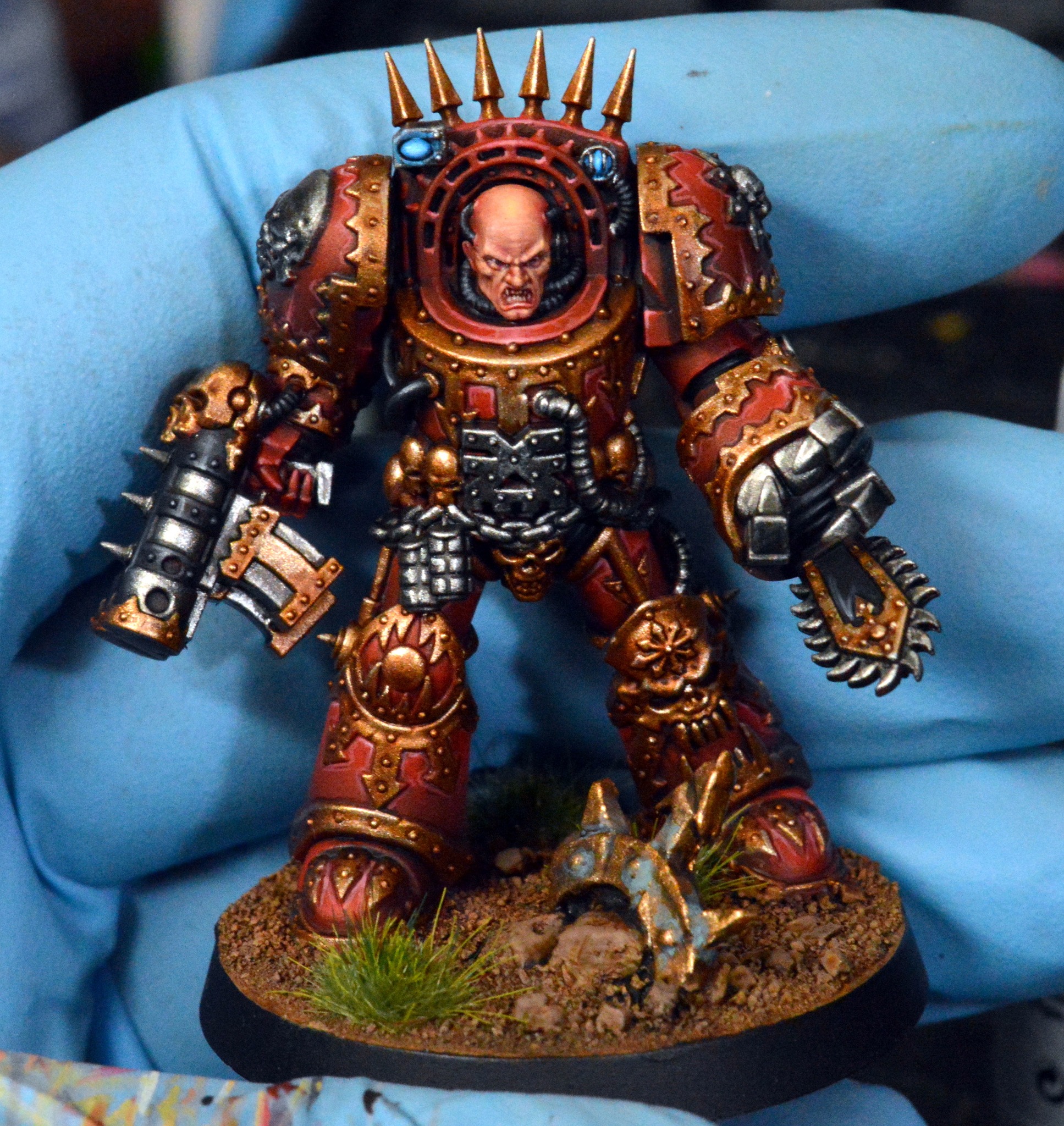Azrakh, the Annihilator miniature painted