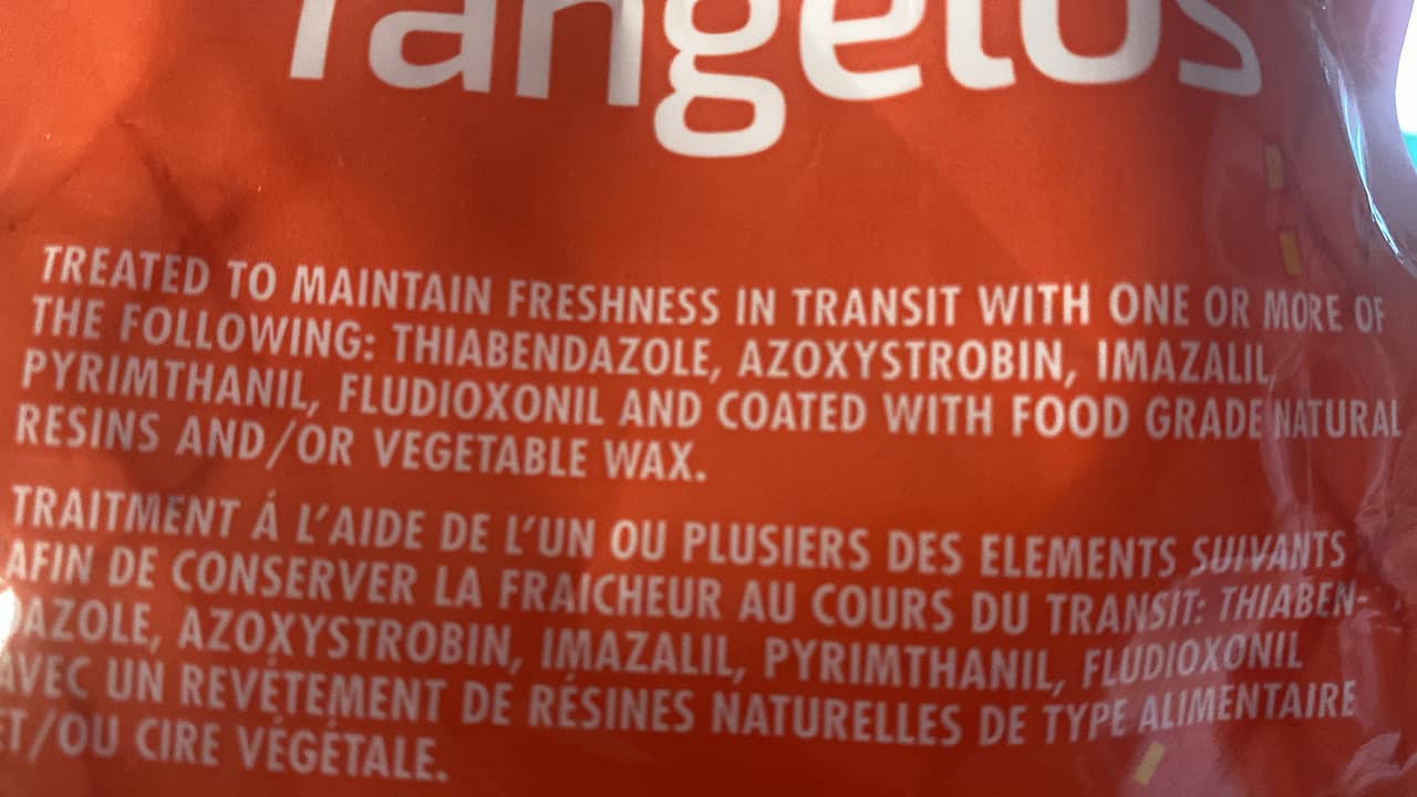 Just joined and checked my oranges and they are coated with 