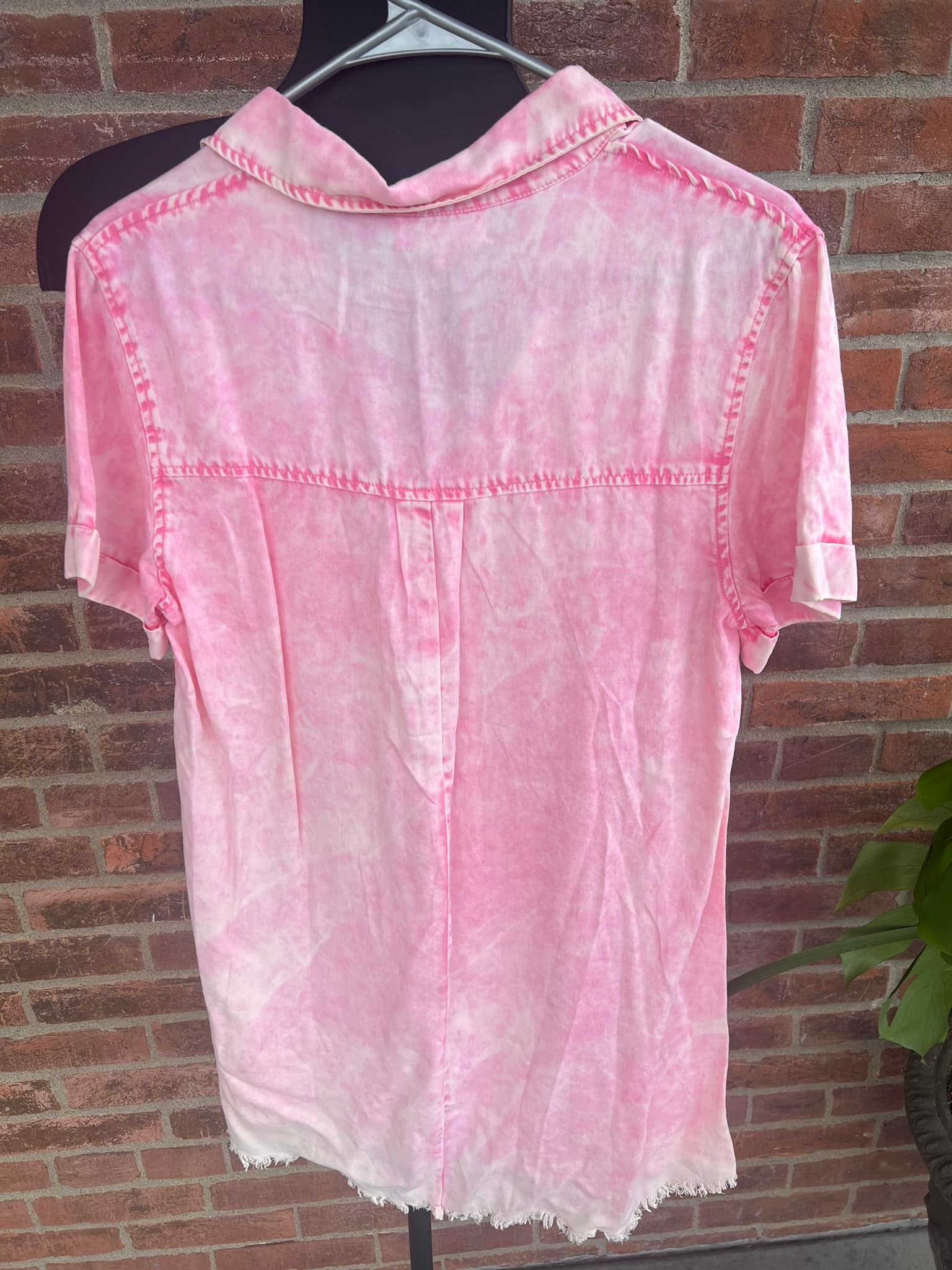 SWOMOG Women's Silk Satin Pajamas Set - Short Sleeve Button-Down Top & Shorts, Loungewear 2PC Set, XS-3XL
