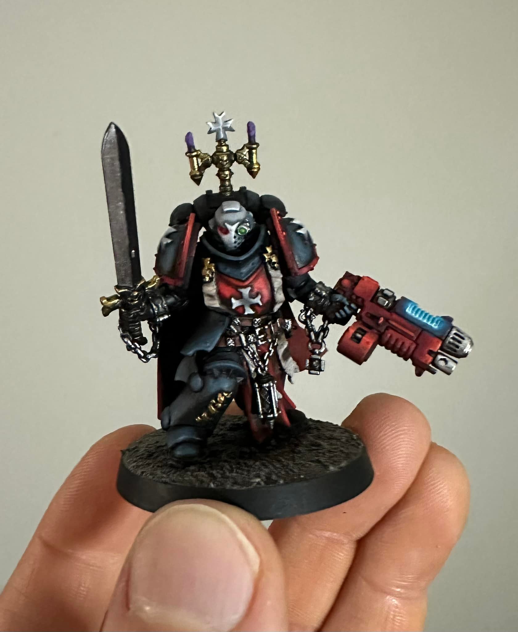 Warhammer 40k Bitz: Black Templars - Primaris Crusader Squad - Weapon, 0,95
