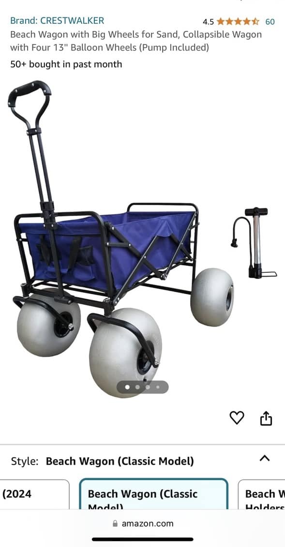 berkley fishing beach cart wagon GDLF Heavy Duty Foldable Collapsible Rod Holders 550 Pound Capacity 53.9"x26.4"x38.8" Designed to handle various hauling needs for your outdoor adventures Quick What are good family carts