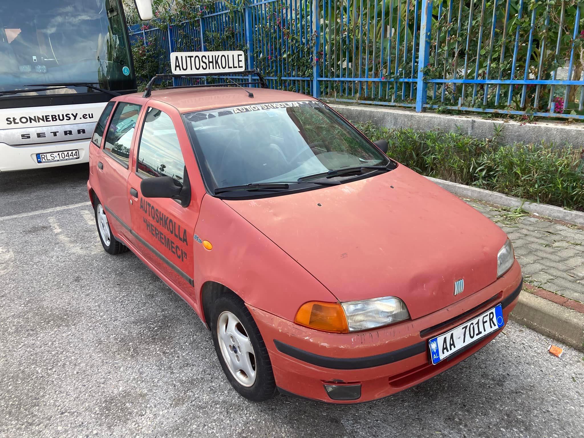 The last Mk1 Punto still being used by a driving school? I know it