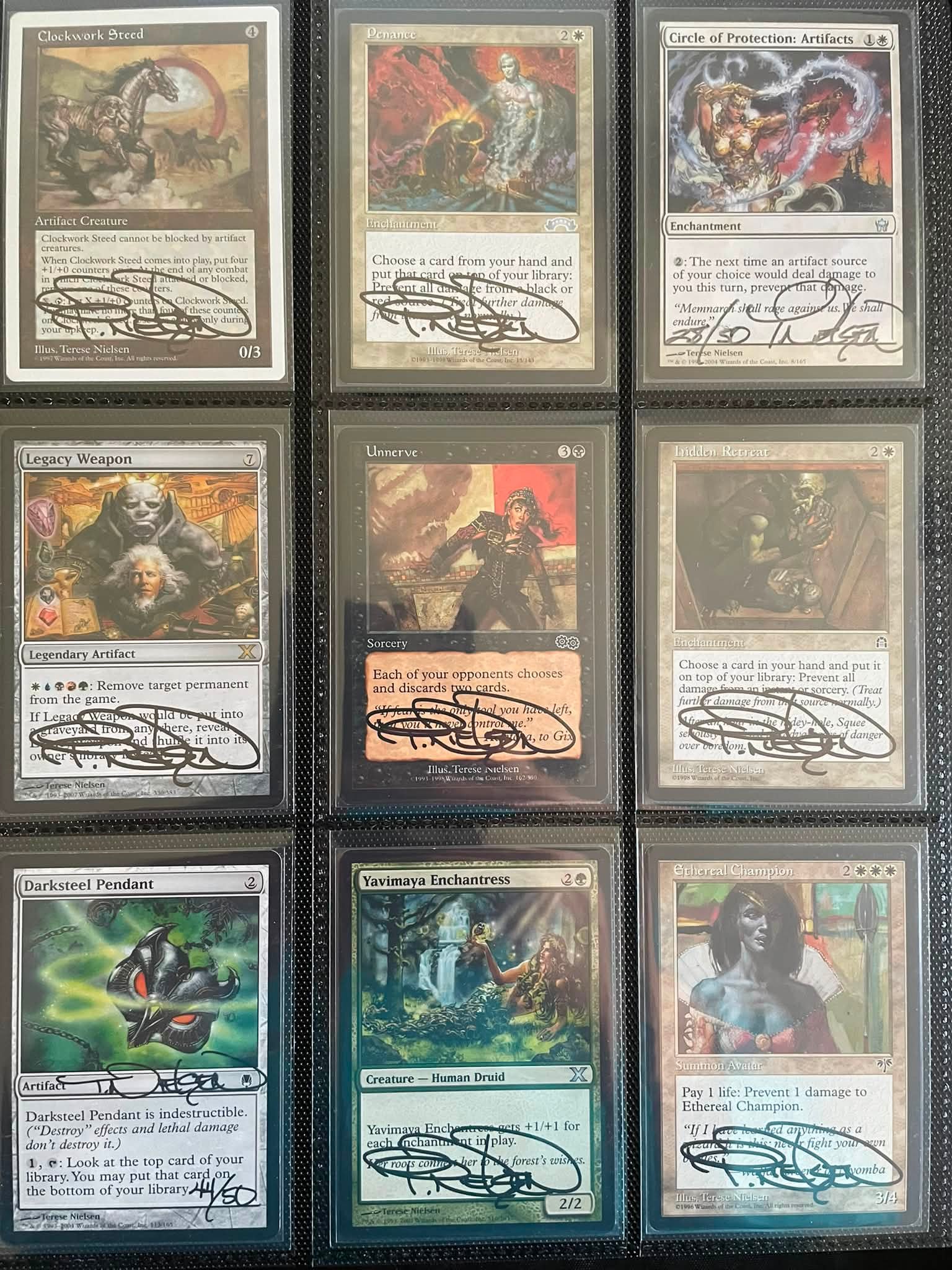 mtg artist cards Magic: The Gathering Secret Lair: Series: Rebecca Guay (Foil) : Toys & Games target player loses 1 life and you gain 1 life. Magic the Gathering artist proof
