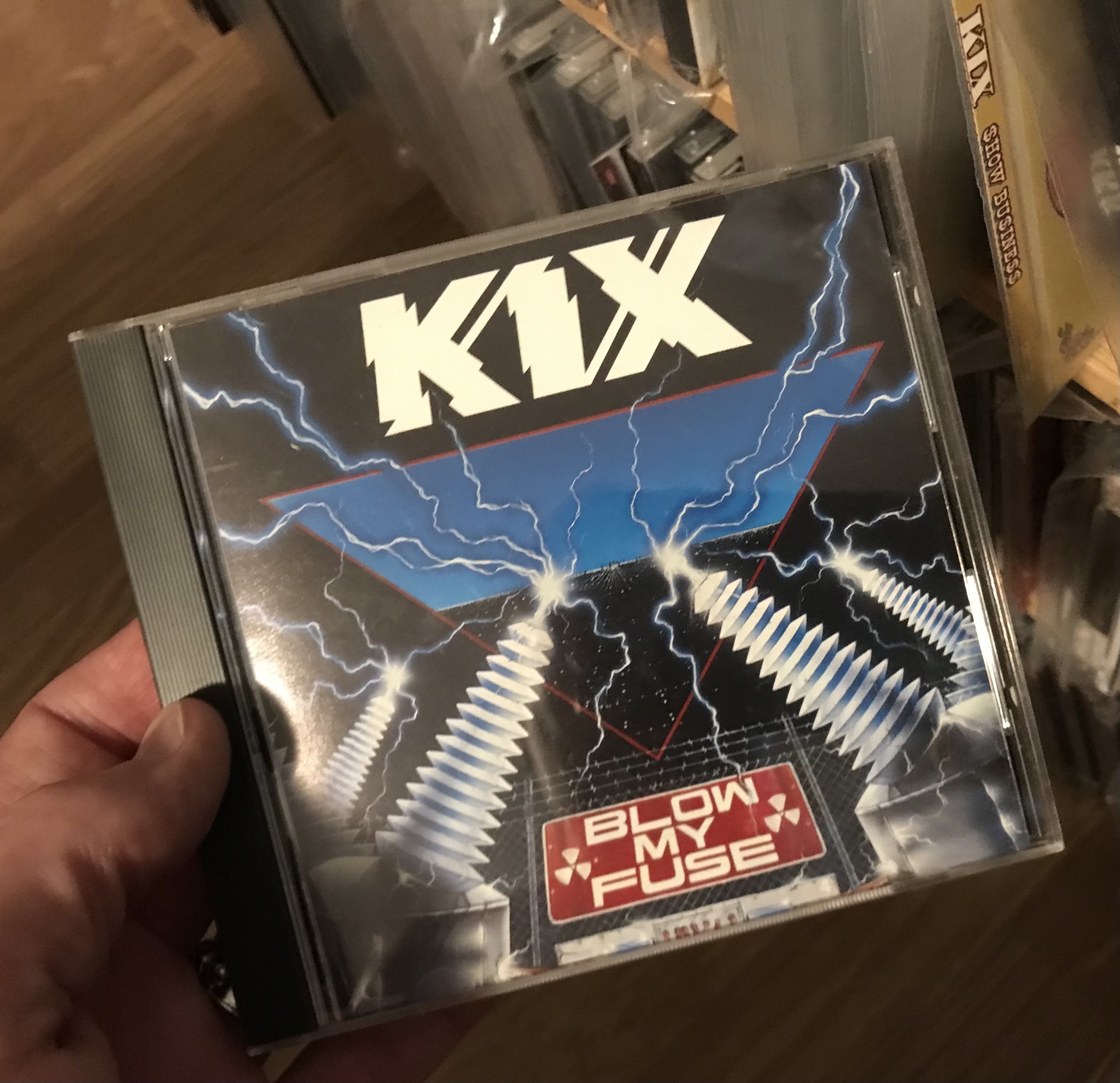 Kix' Blow My Fuse album released 36 years ago