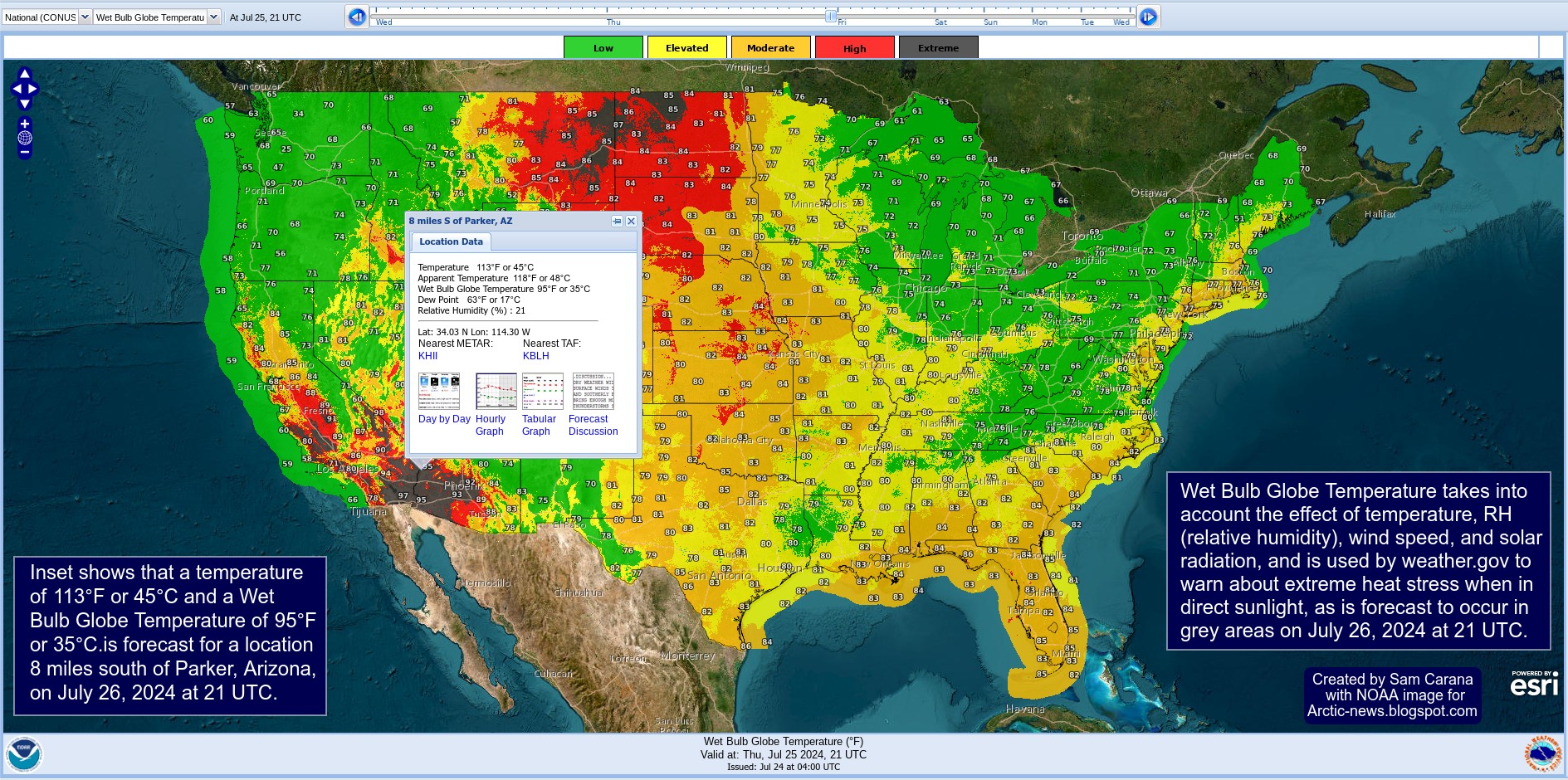 Sam - HIGH WET BULB GLOBE TEMPERATURE DANGER Wet Bulb Globe Temperature ...