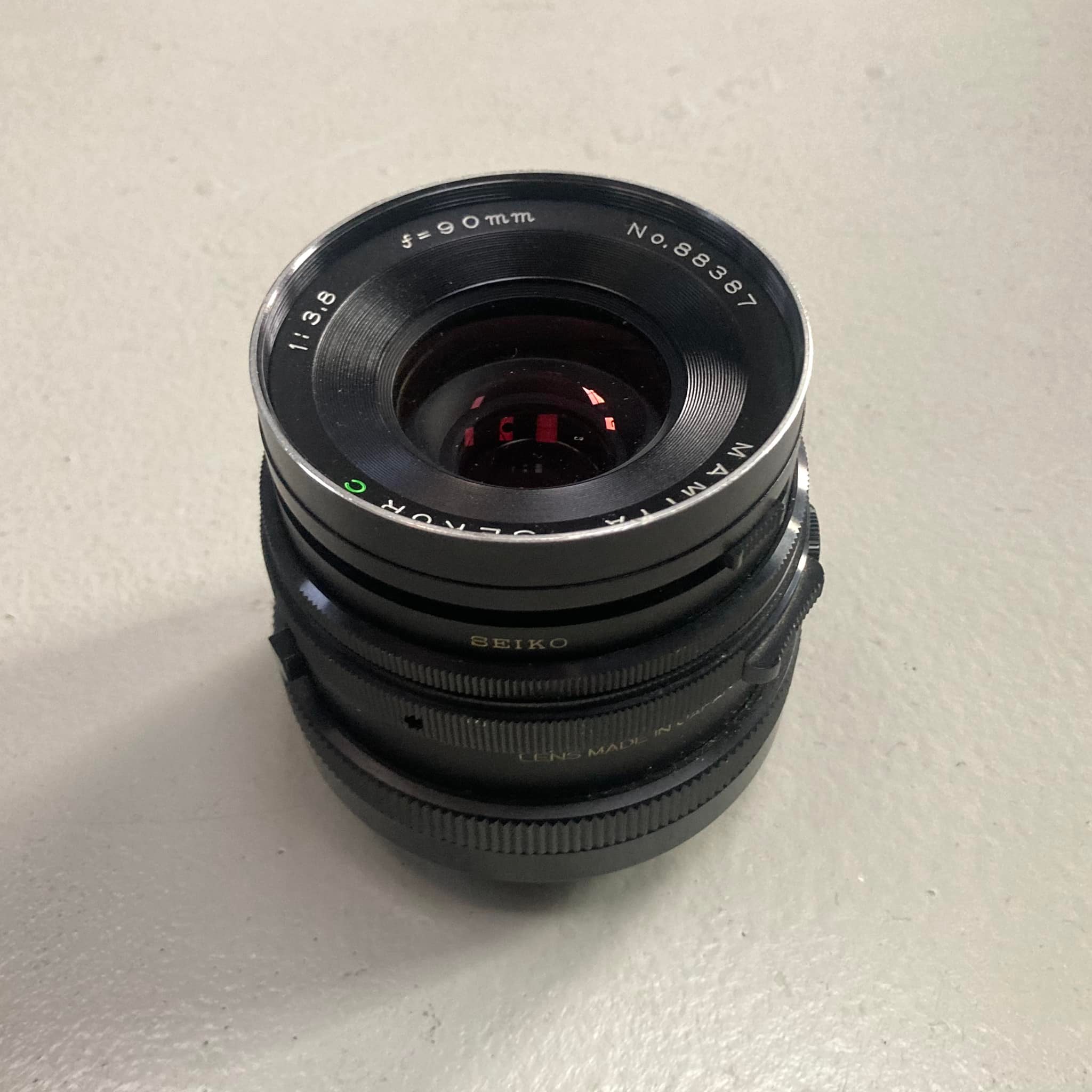 Mamiya-6 folder with Sekor 7.5cm lens