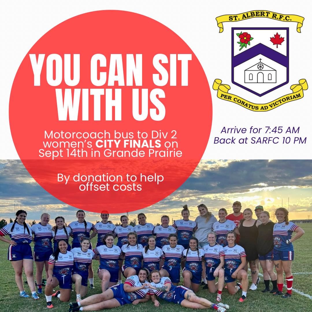 St. Albert Rugby Football Club | Thank you for the support ️💙 | Facebook