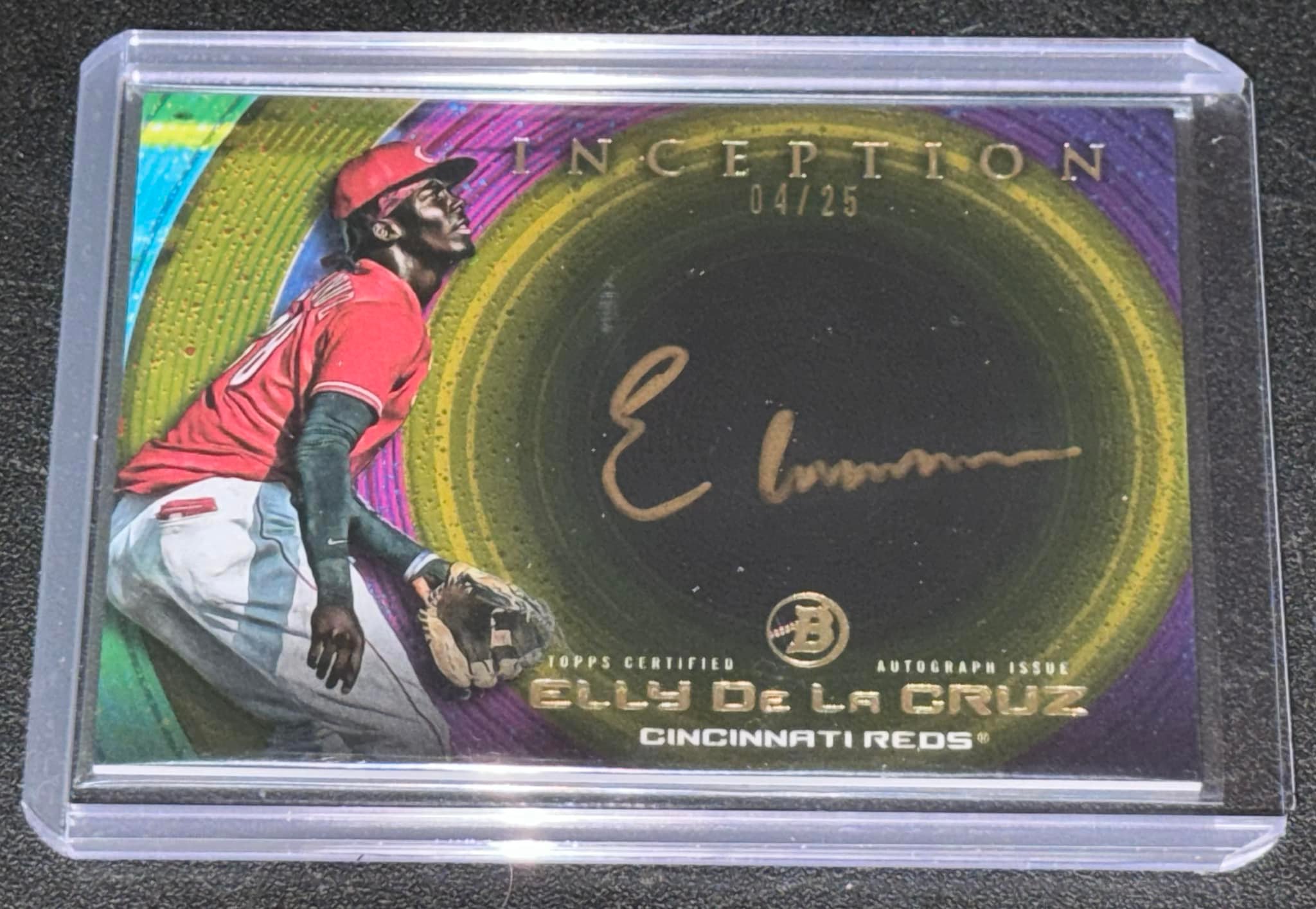 Pulling rare autos from 2022 Bowman Inception boxes