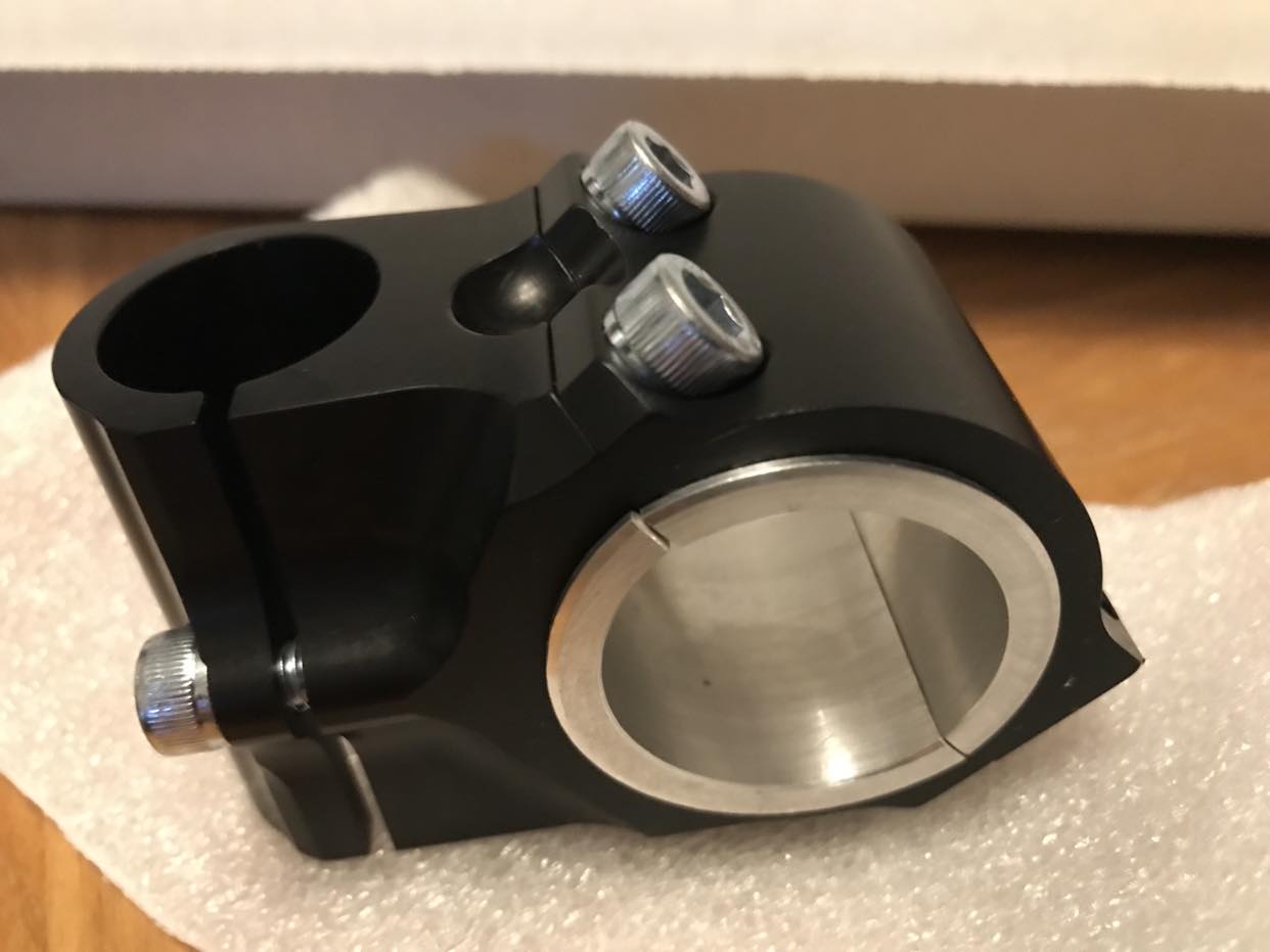 Upgrading SDR controls with Woodcraft 33mm clip-ons