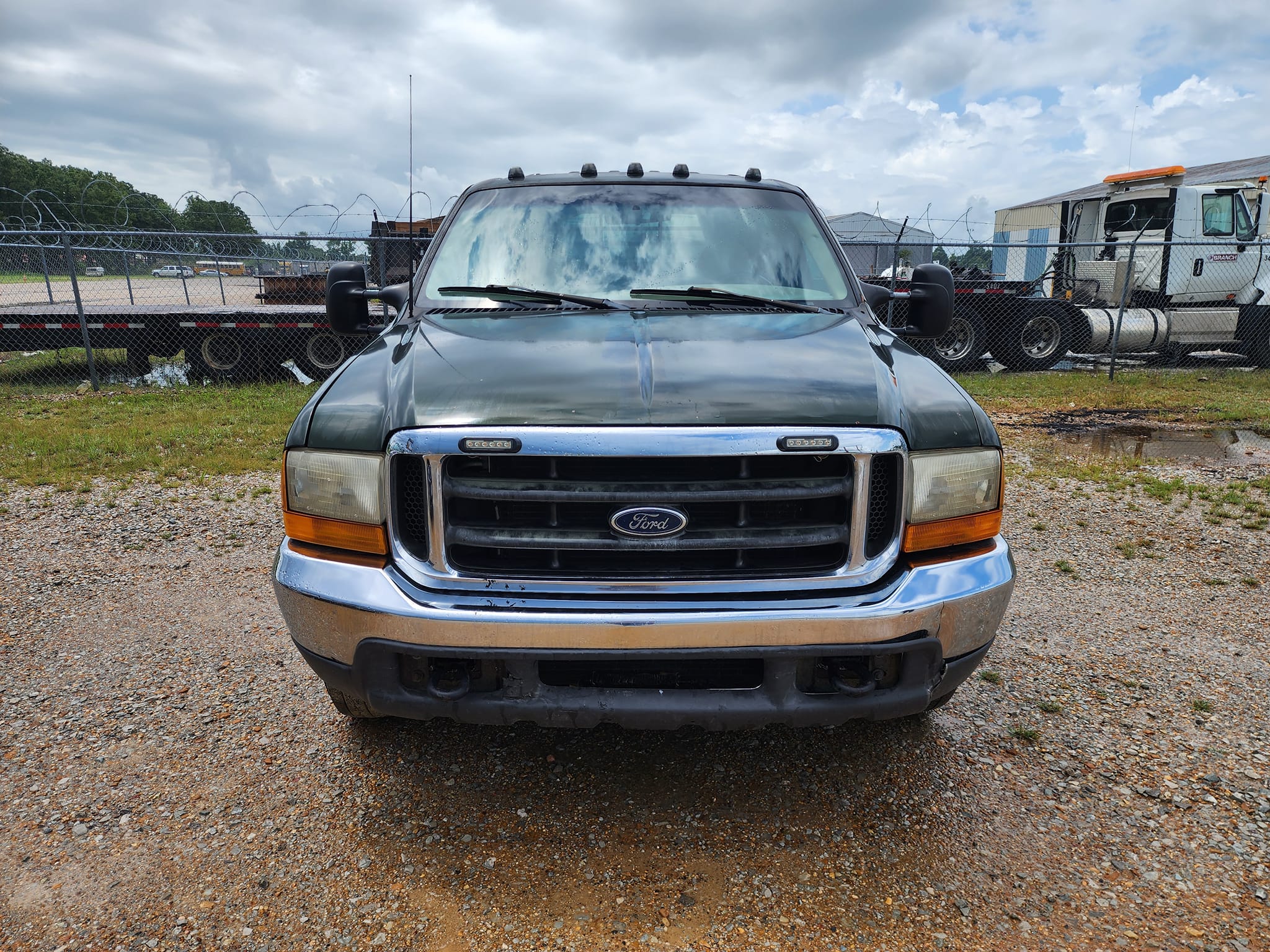1993-1997 FORD RANGER PICKUP TRUCK CHROME HEAD LIGHT