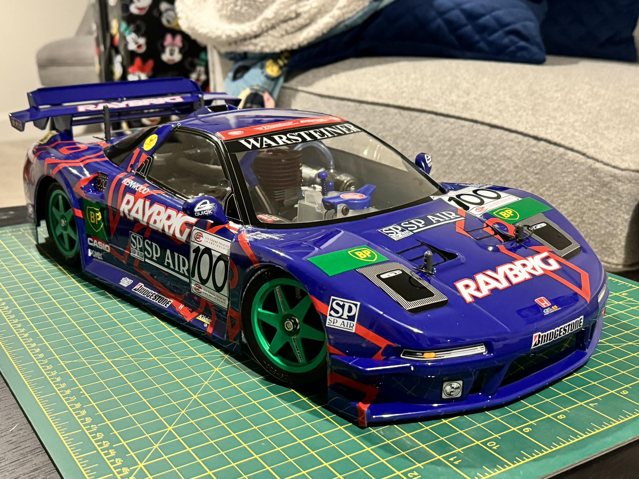 Modified Tamiya NSX 2000 with Studio27 decals